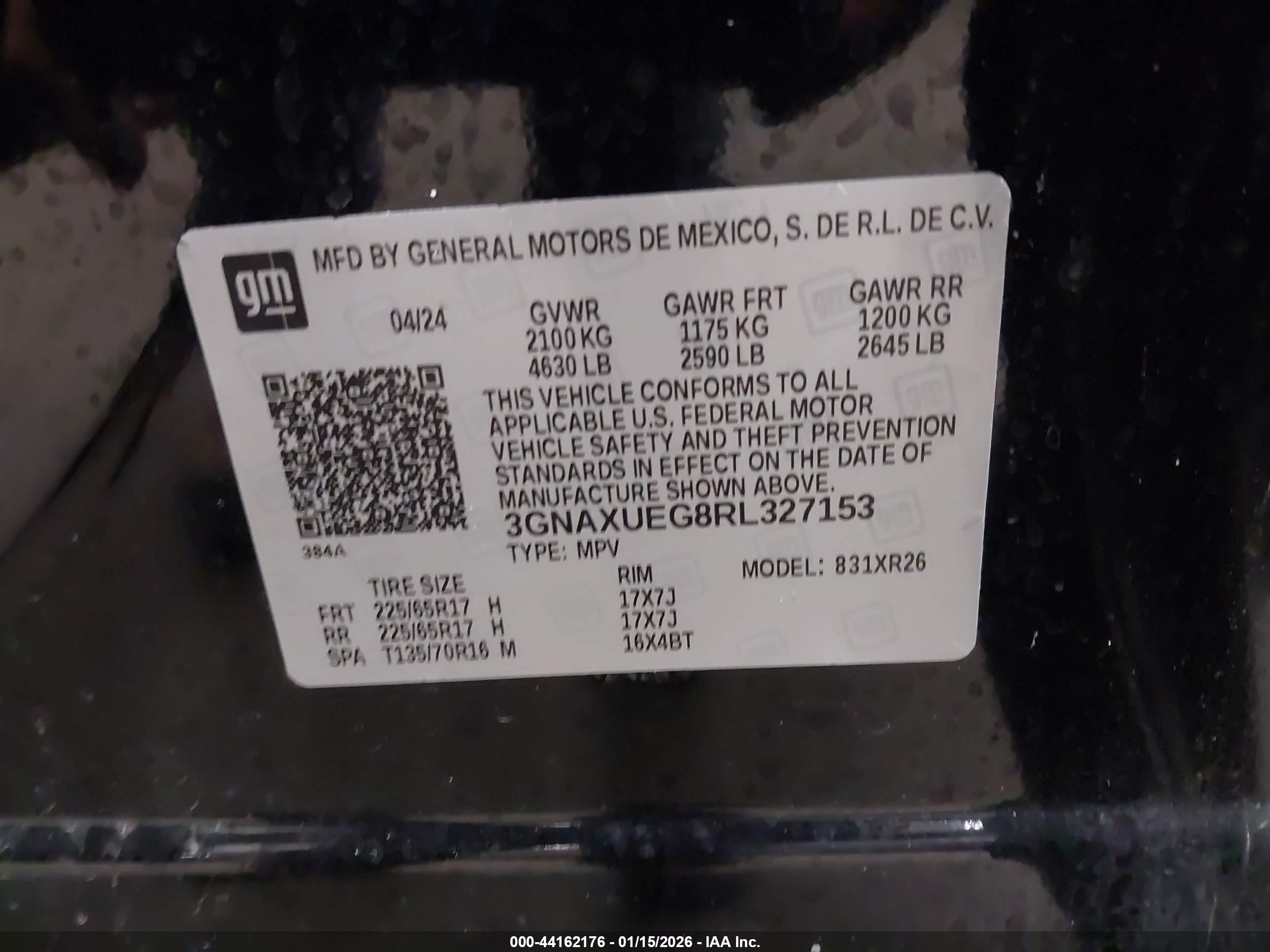 CHEVROLET EQUINOX image 9