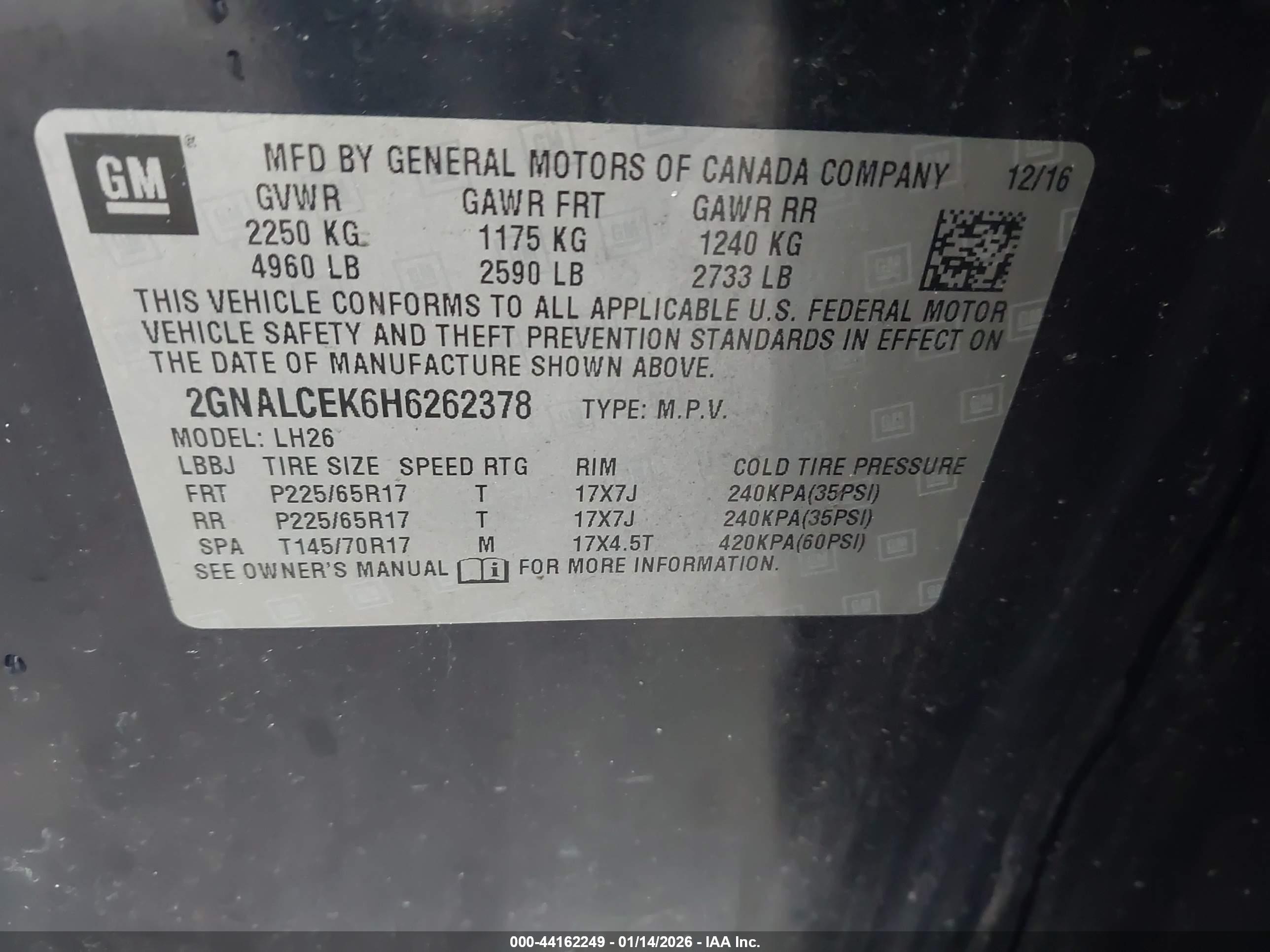 CHEVROLET EQUINOX image 9