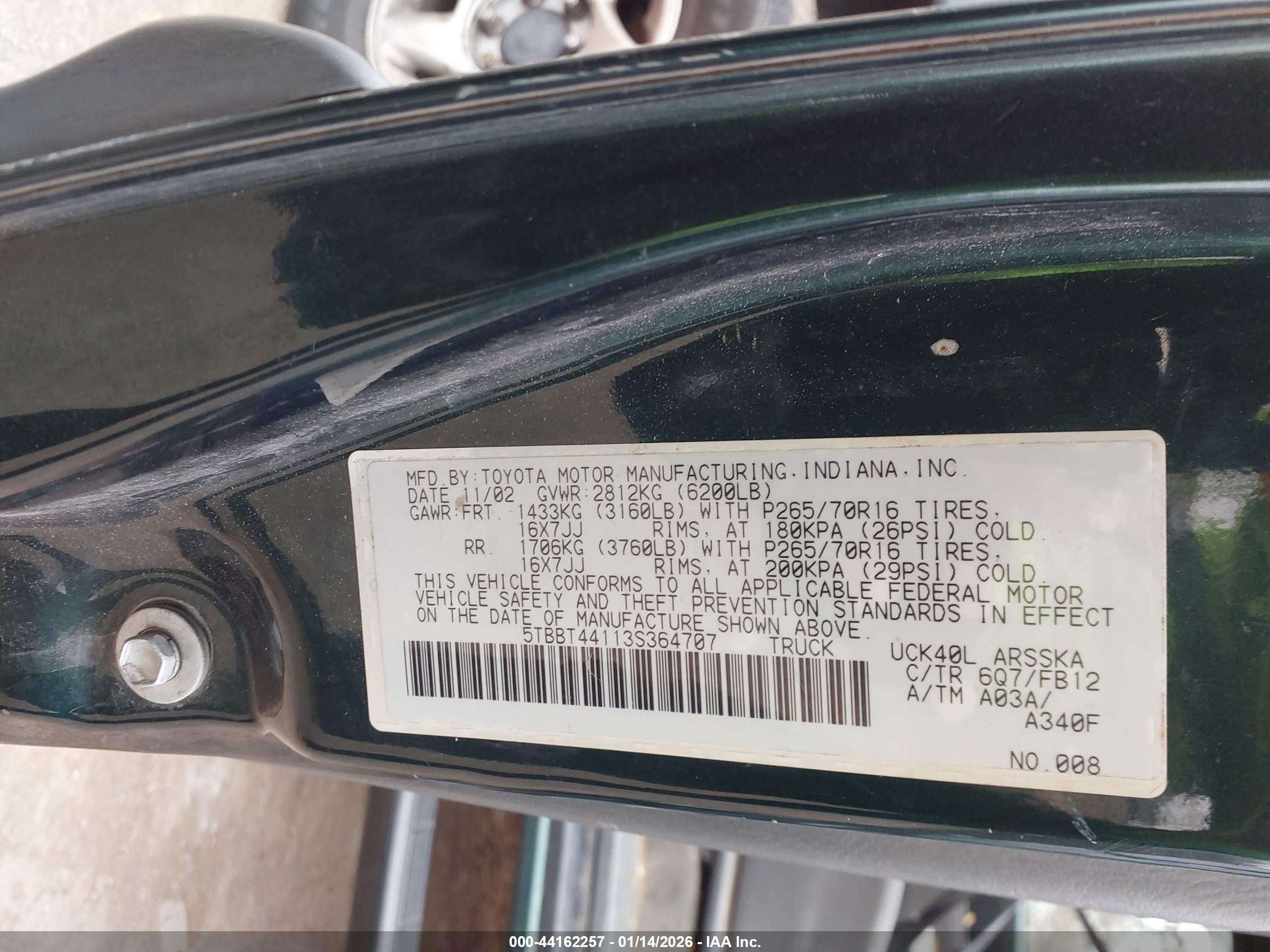 TOYOTA TUNDRA image 9
