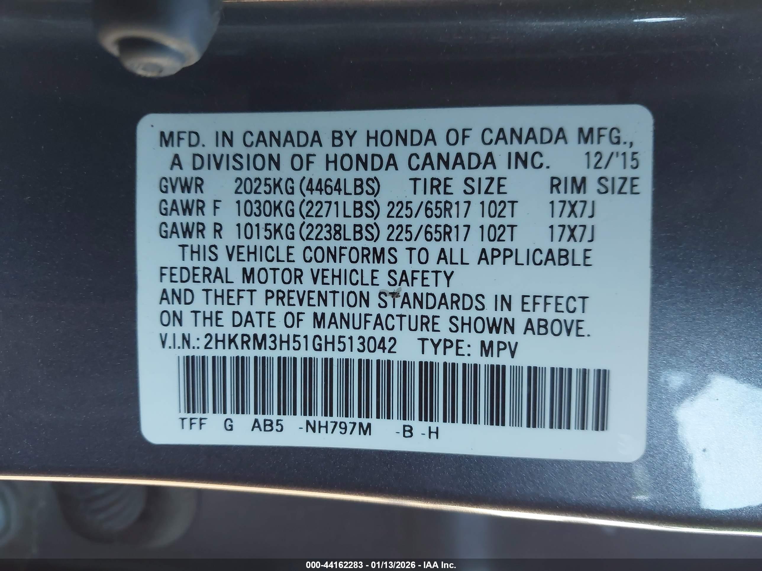 HONDA CR-V image 9