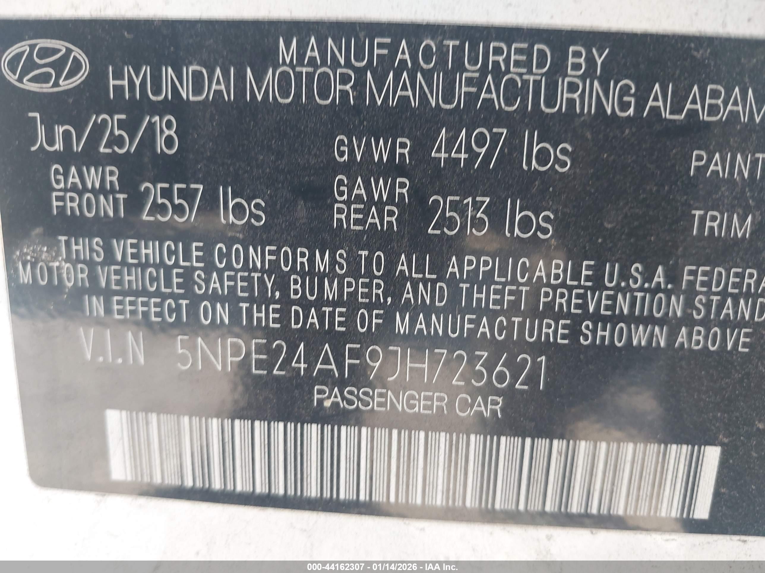 HYUNDAI SONATA image 9