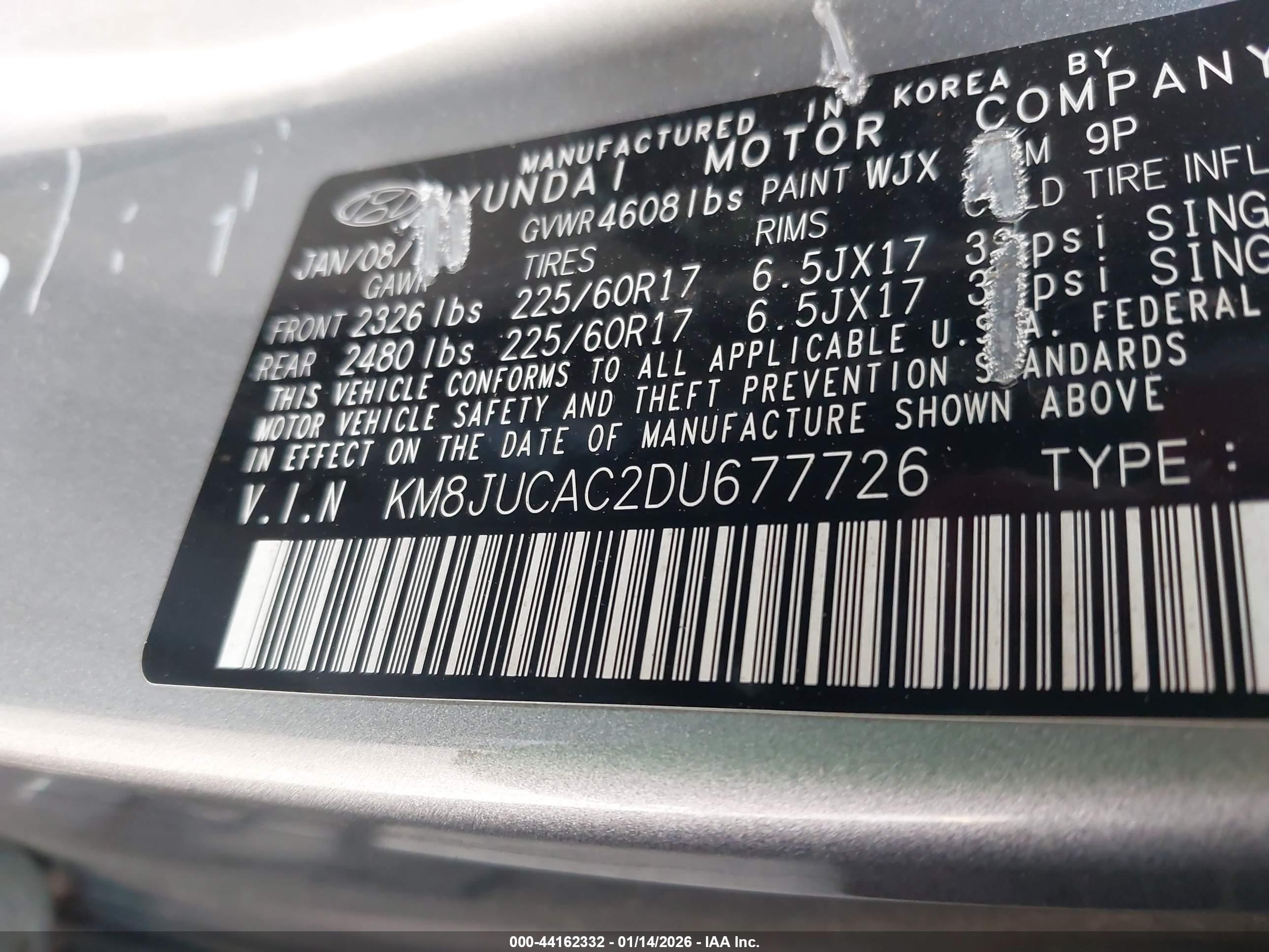 HYUNDAI TUCSON image 9