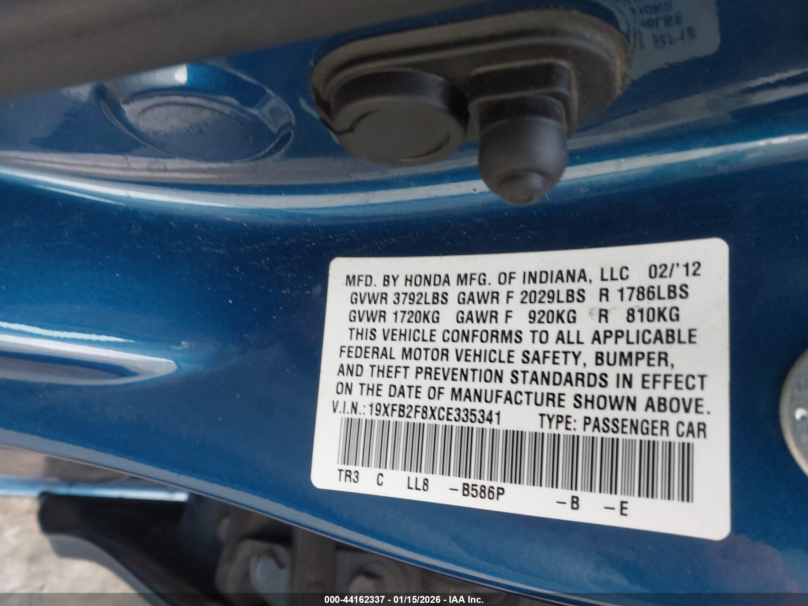 HONDA CIVIC image 9