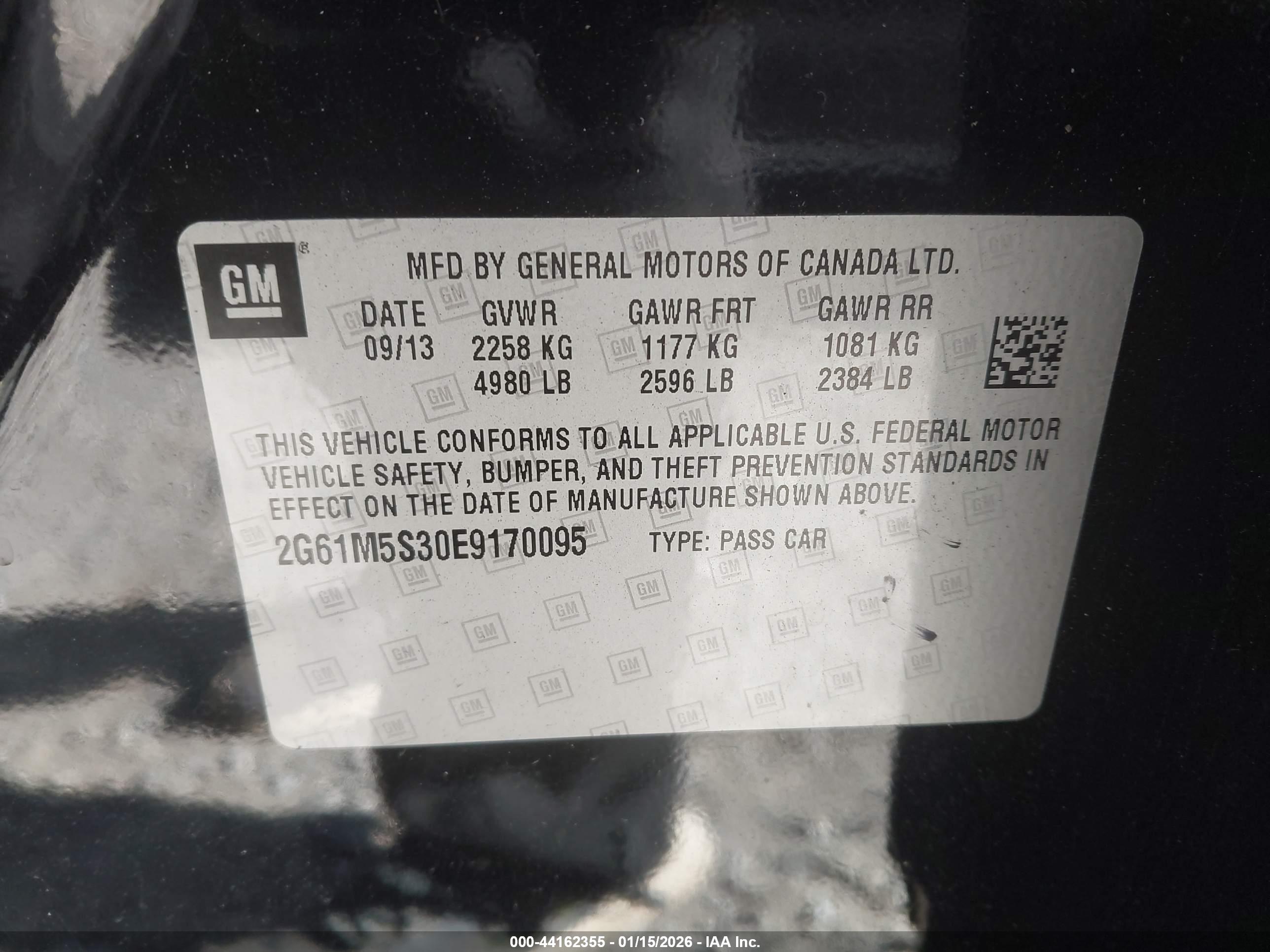 CADILLAC XTS image 9