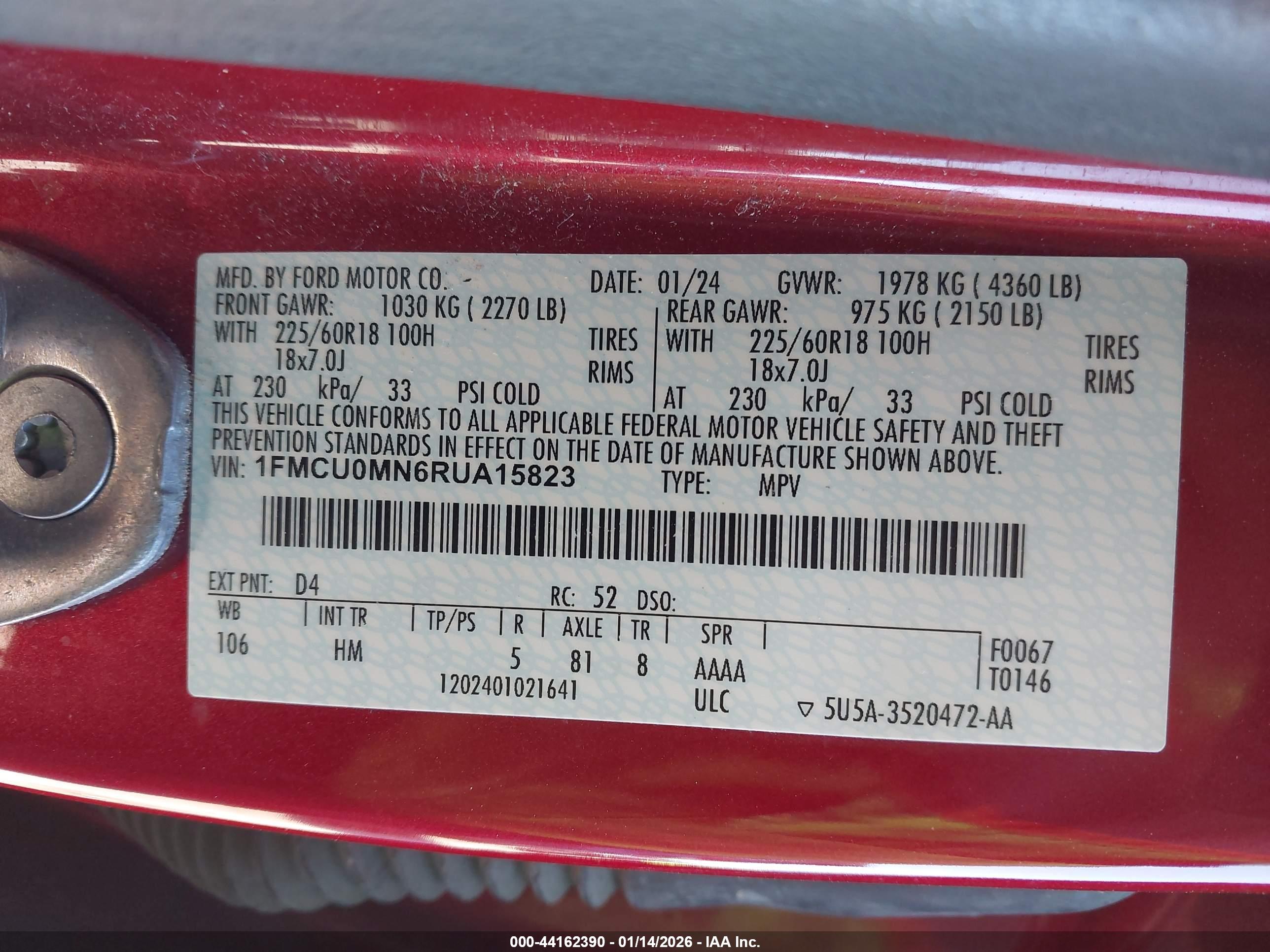 FORD ESCAPE image 9