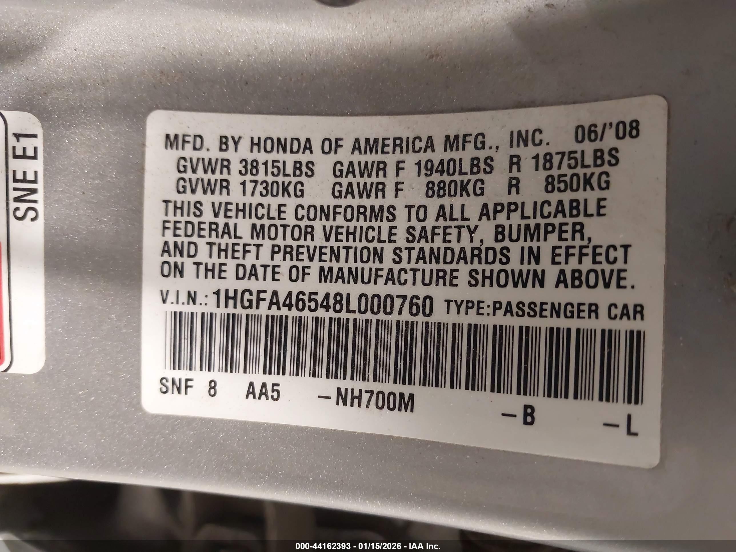 HONDA CIVIC image 9