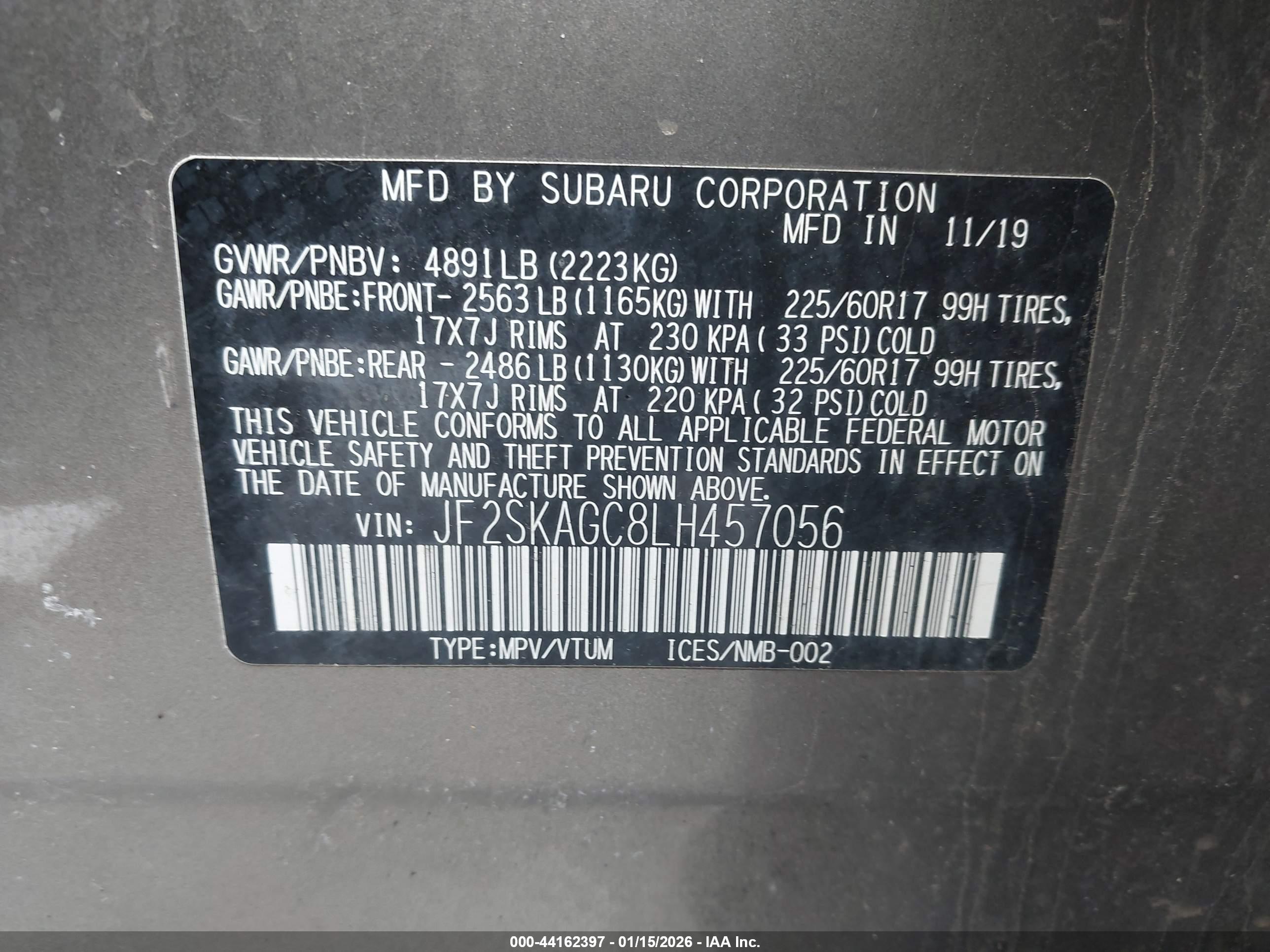 SUBARU FORESTER image 9