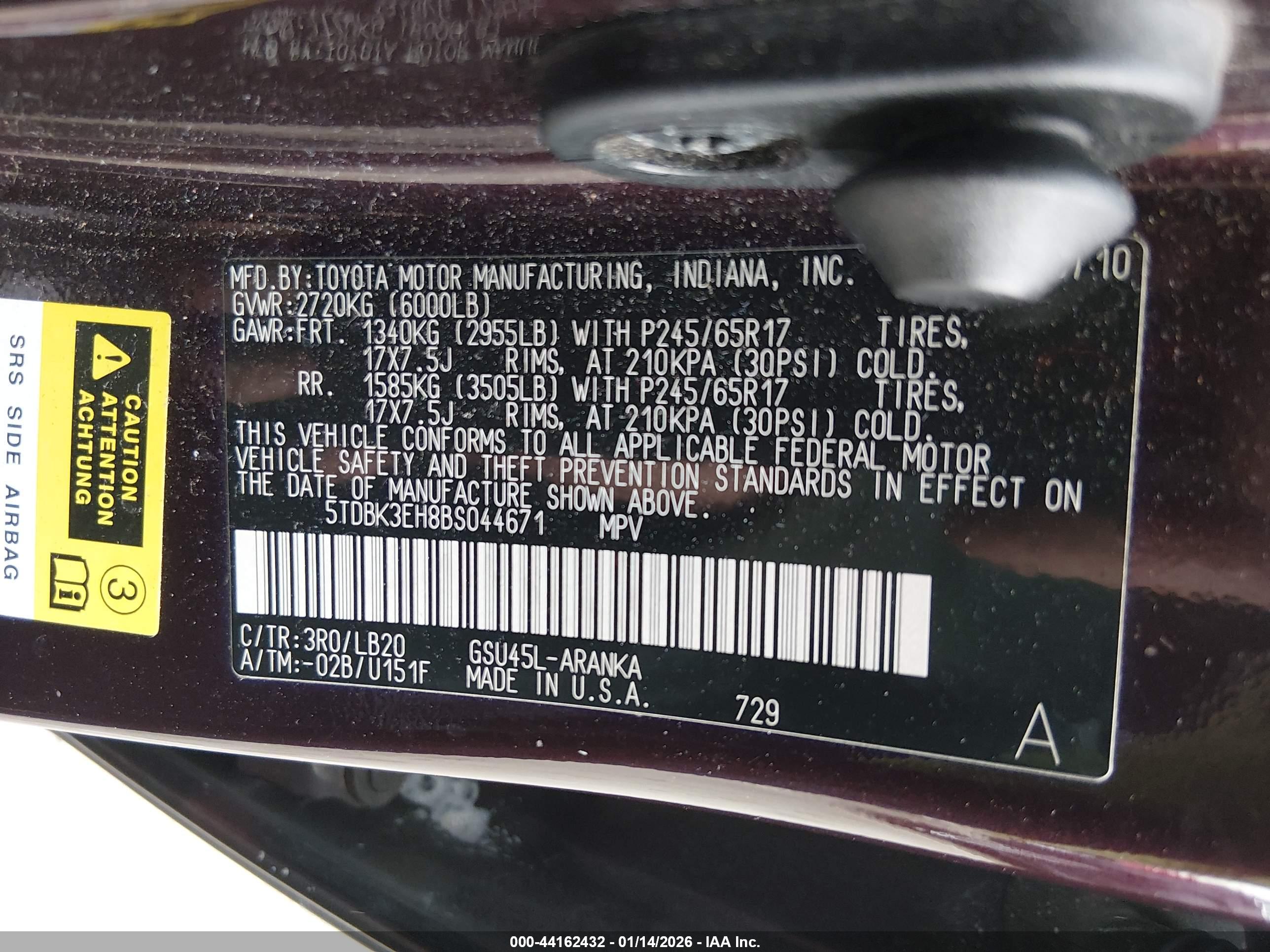 TOYOTA HIGHLANDER image 9