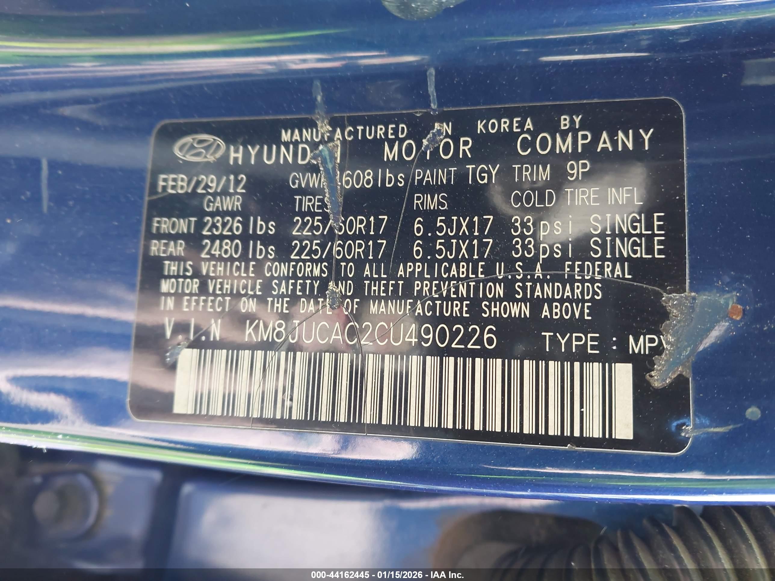 HYUNDAI TUCSON image 9