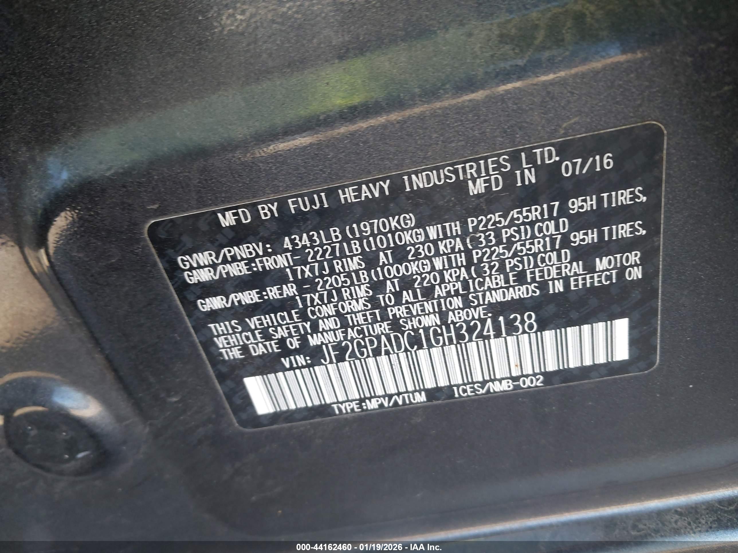 SUBARU CROSSTREK image 9