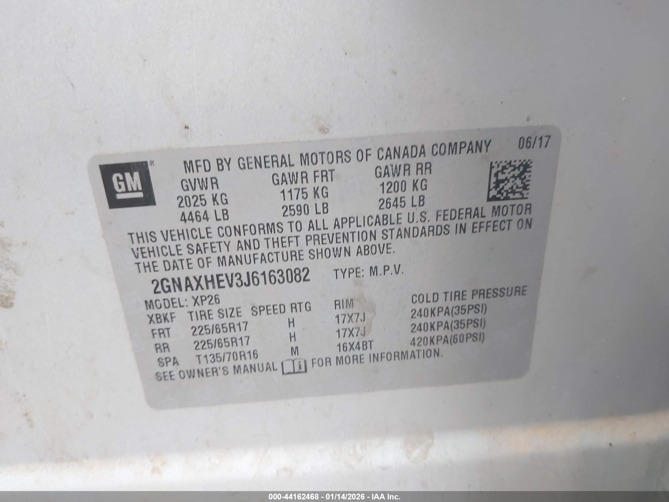 CHEVROLET EQUINOX image 9