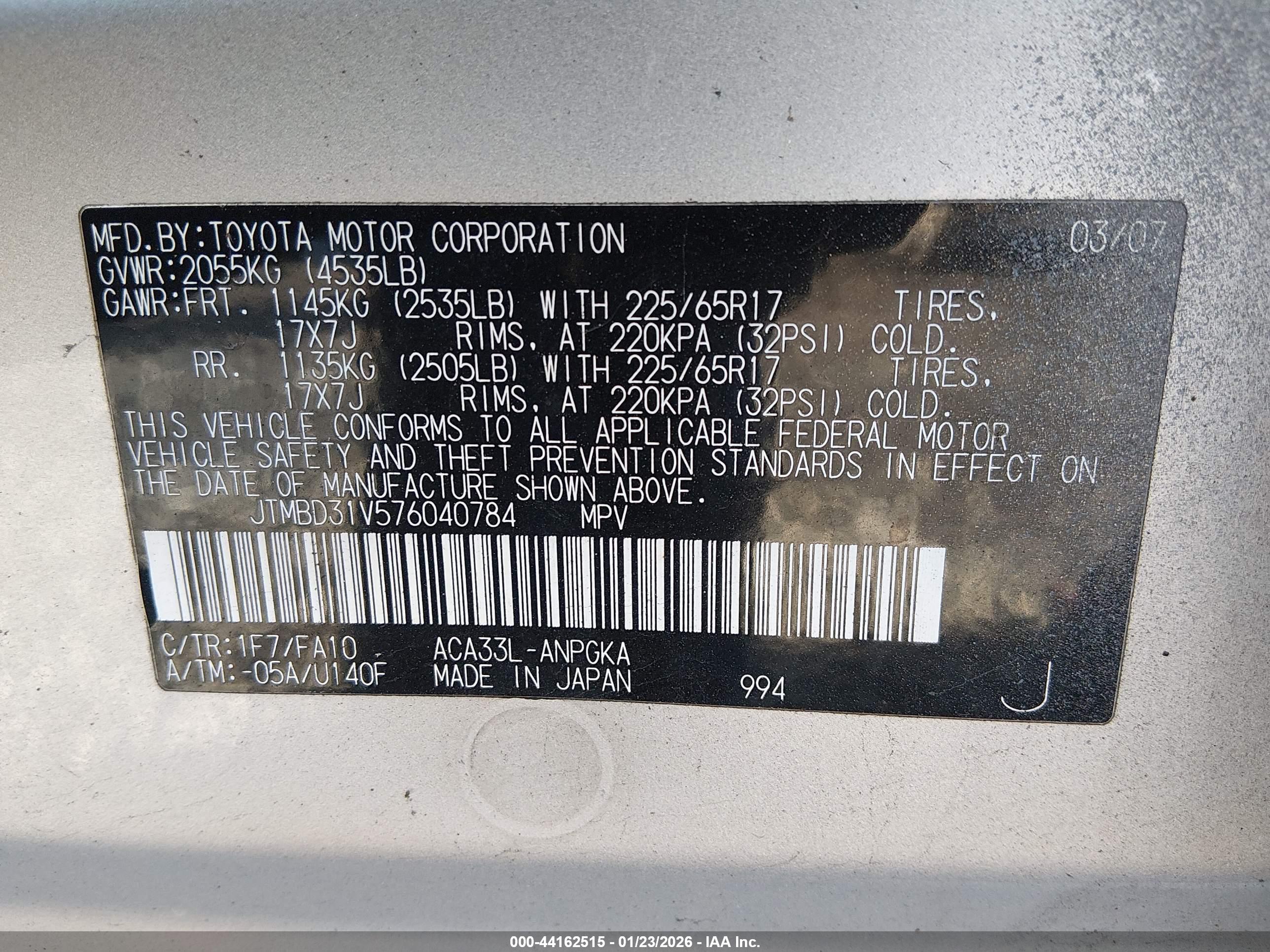TOYOTA RAV4 image 9