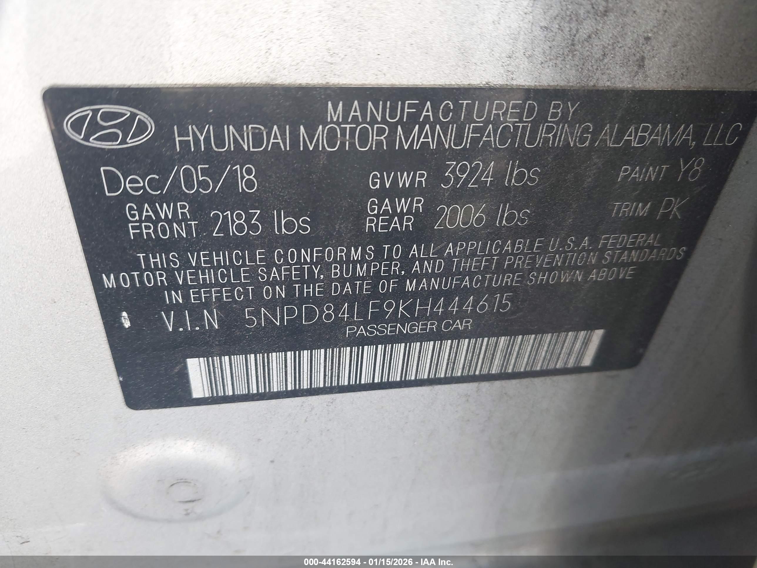 HYUNDAI ELANTRA image 9