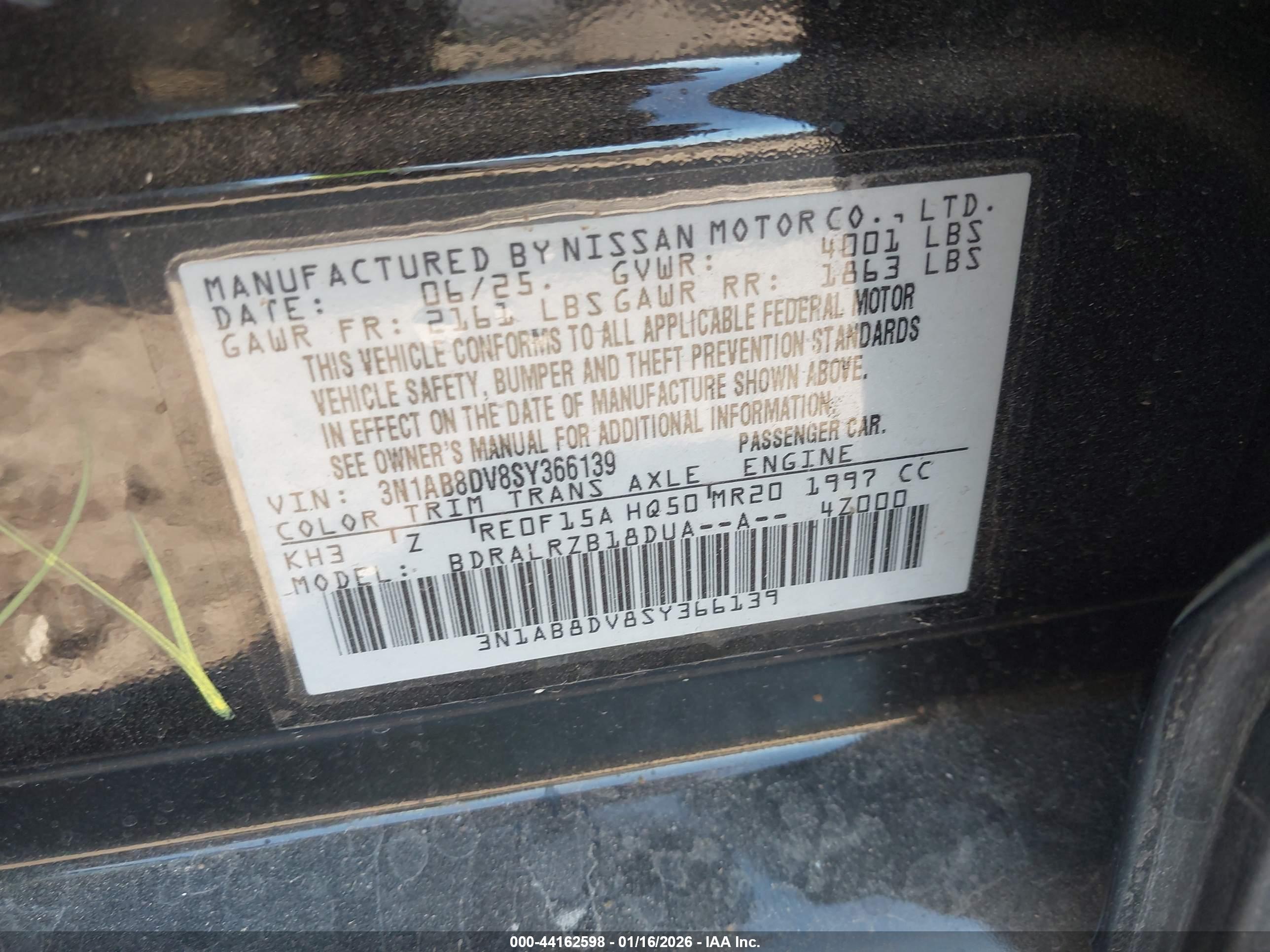 NISSAN SENTRA image 9