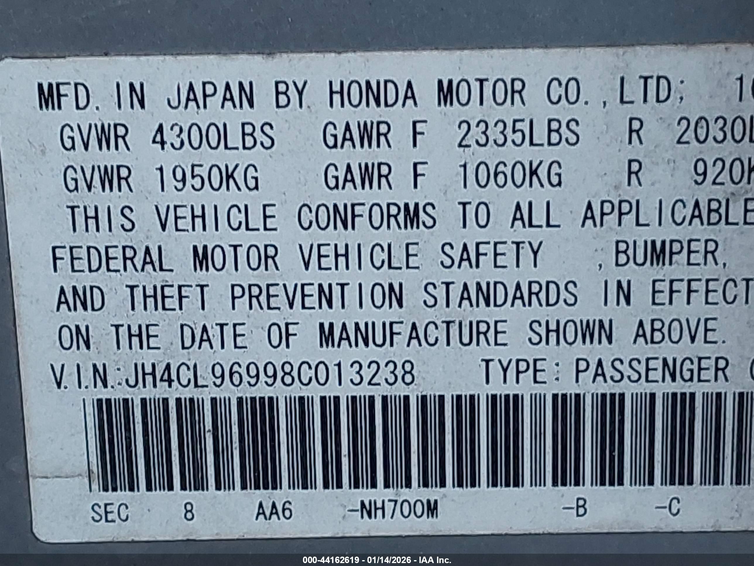 ACURA TSX image 9