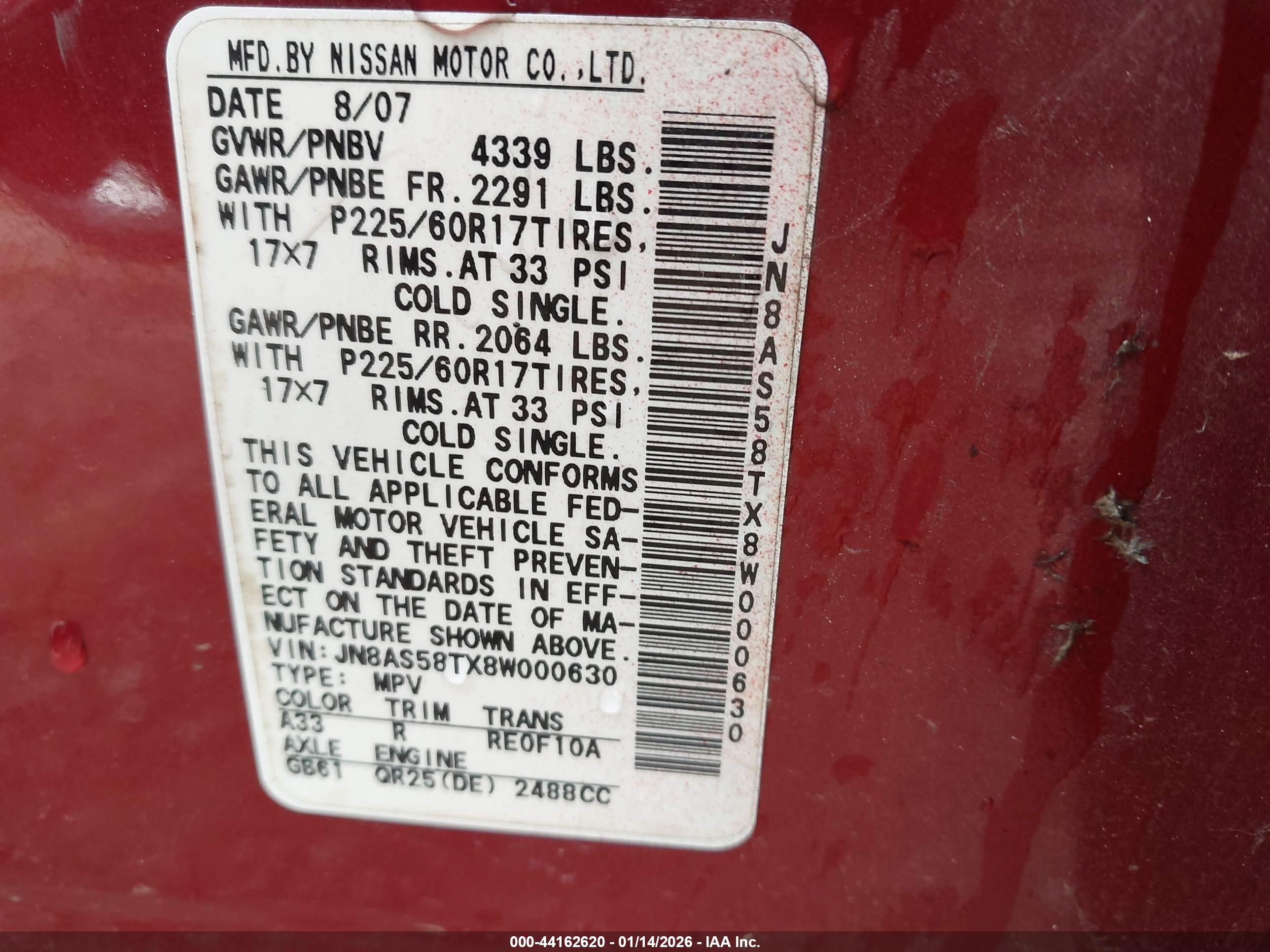 NISSAN ROGUE image 9