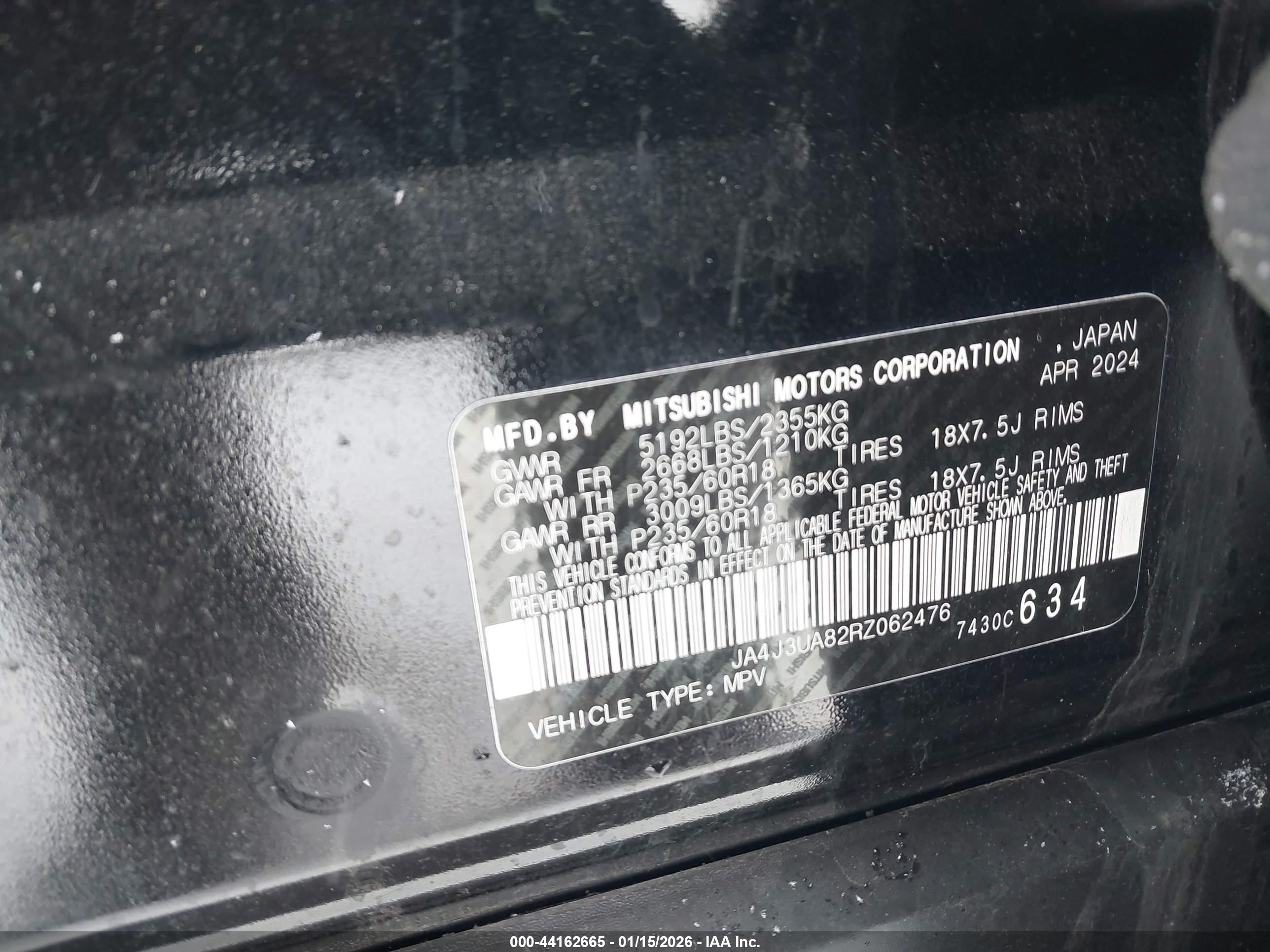 MITSUBISHI OUTLANDER image 9