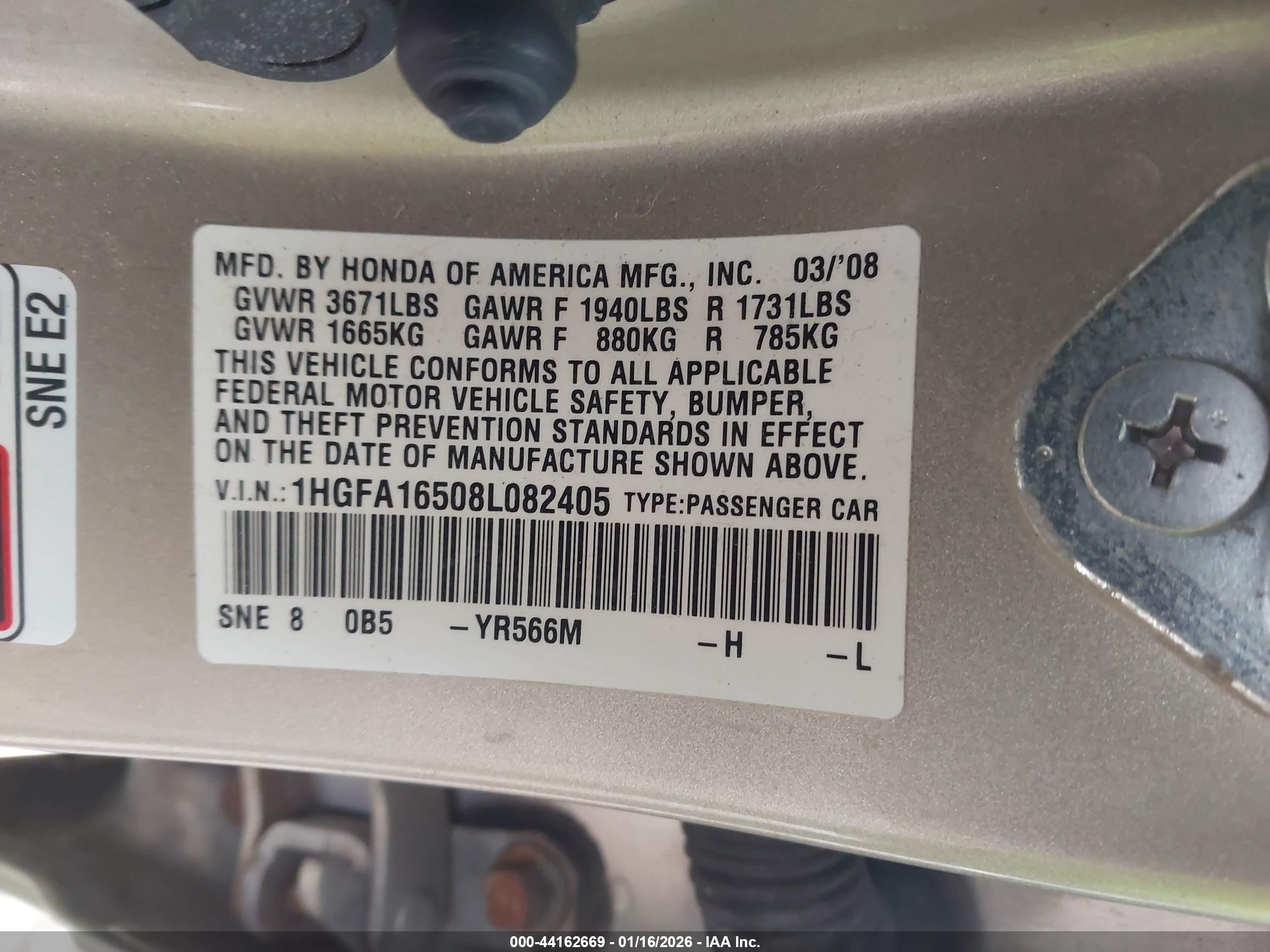 HONDA CIVIC image 9