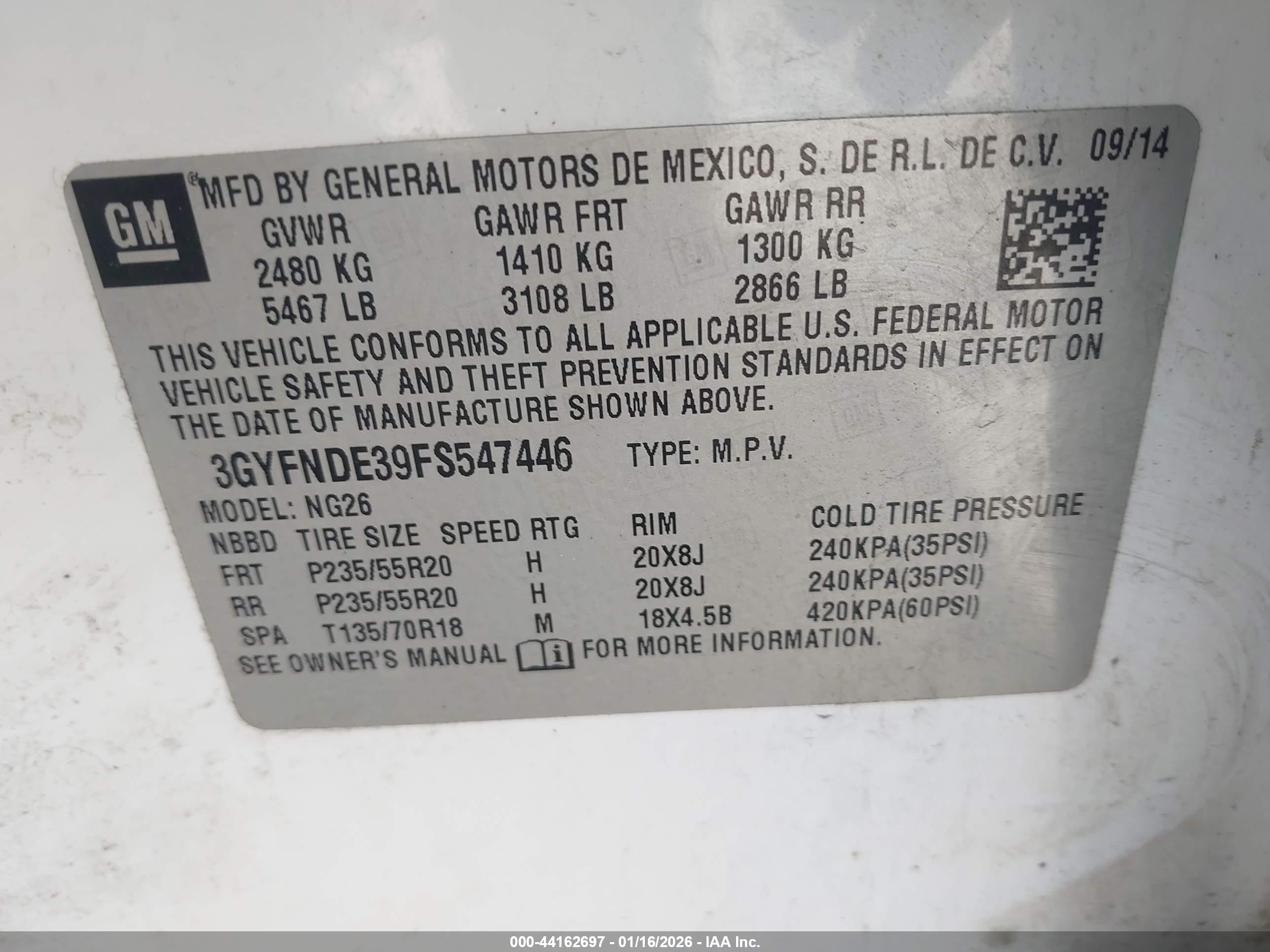 CADILLAC SRX image 9