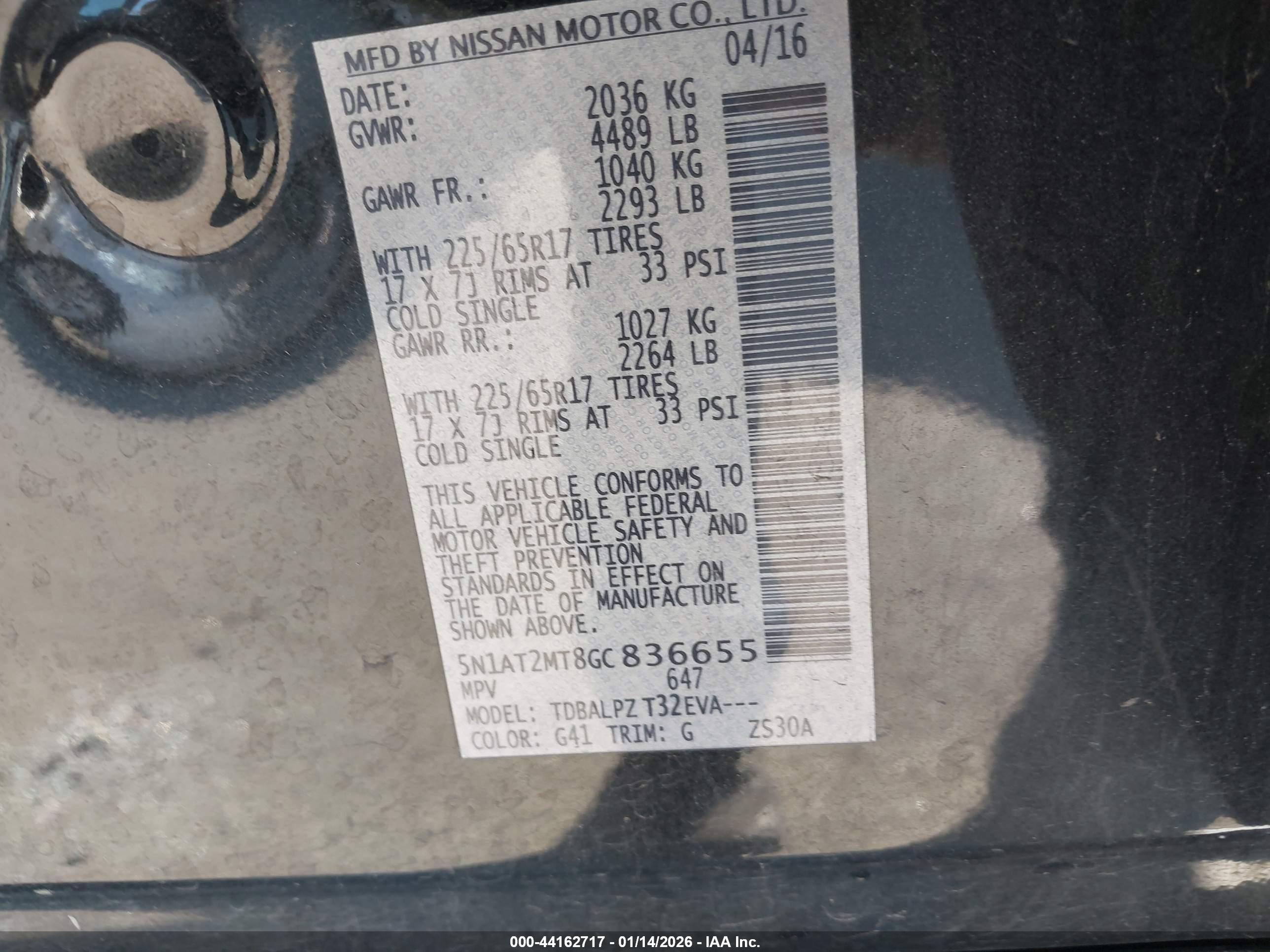 NISSAN ROGUE image 9