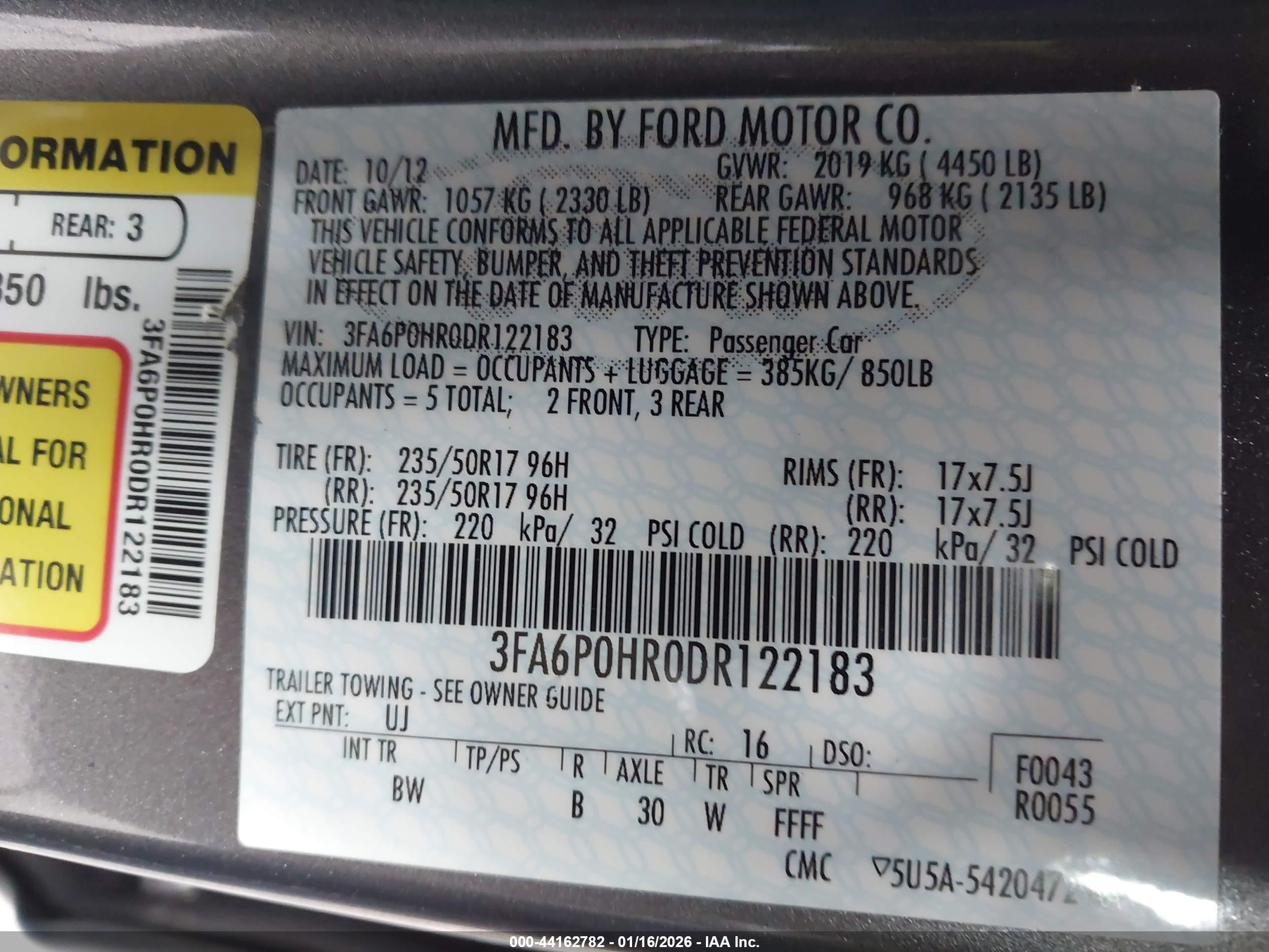 FORD FUSION image 9