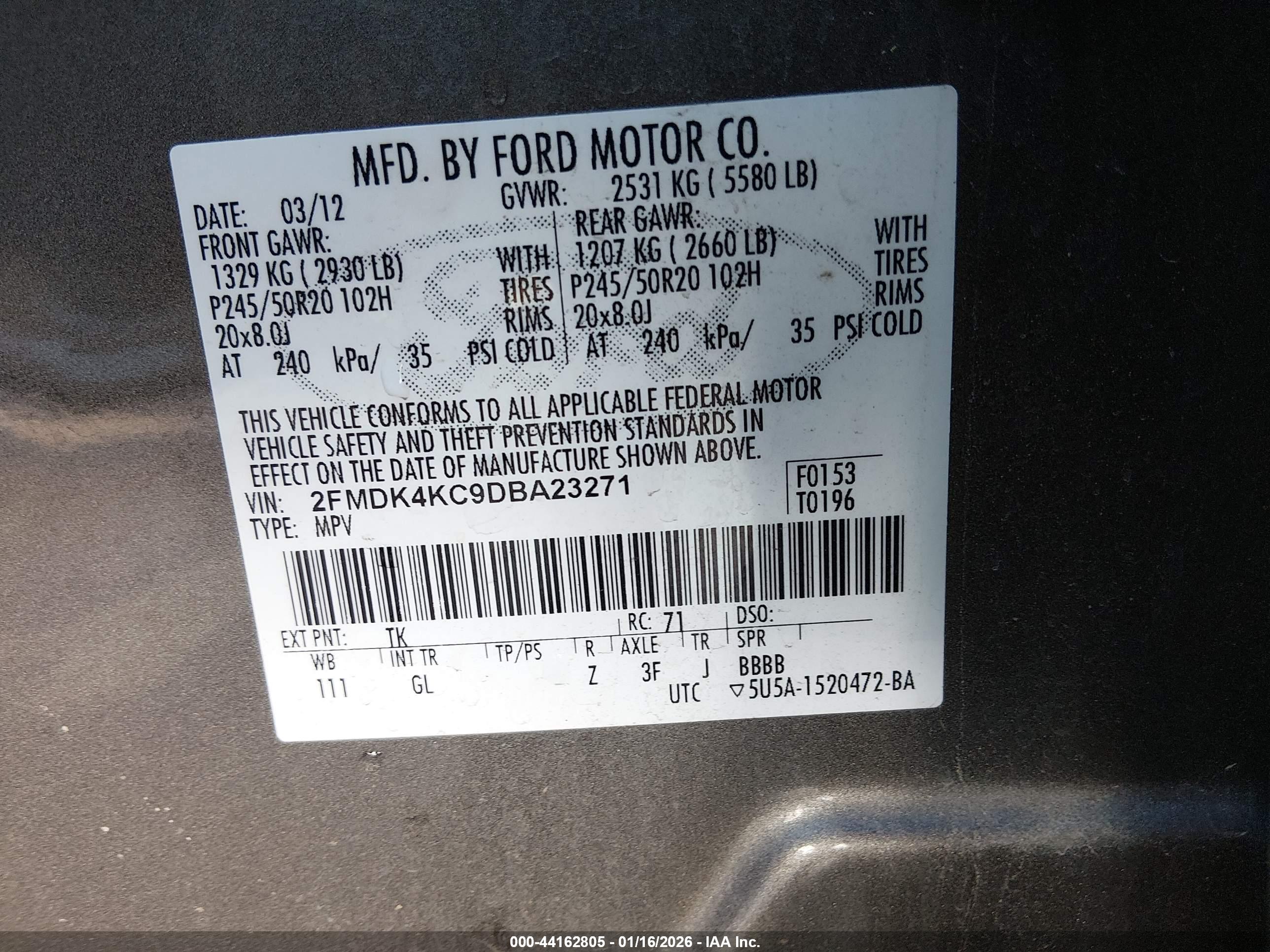 FORD EDGE image 9