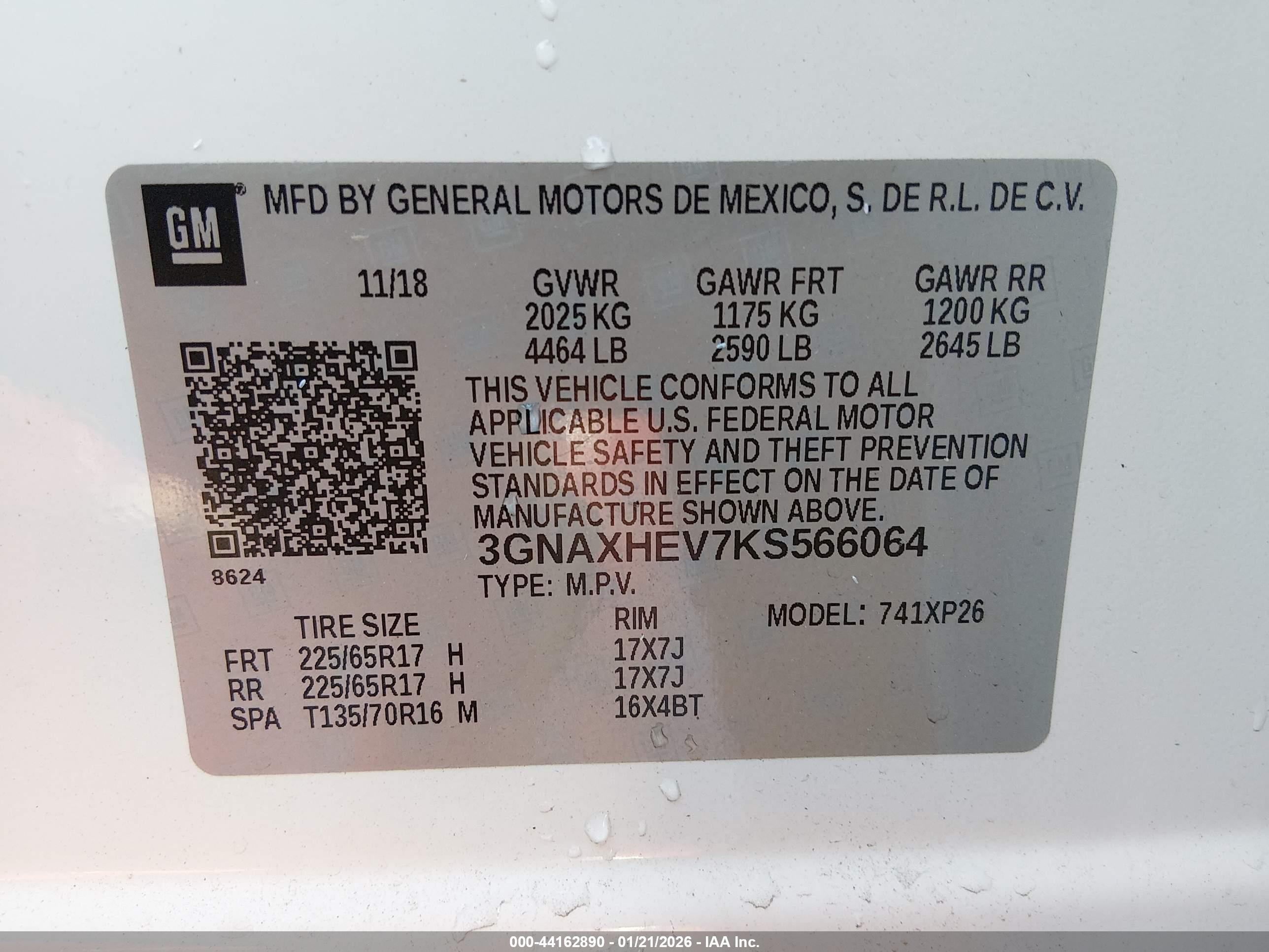 CHEVROLET EQUINOX image 9