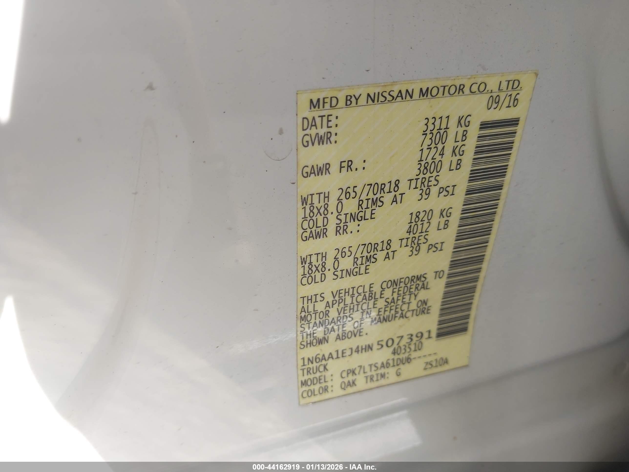 NISSAN TITAN image 9