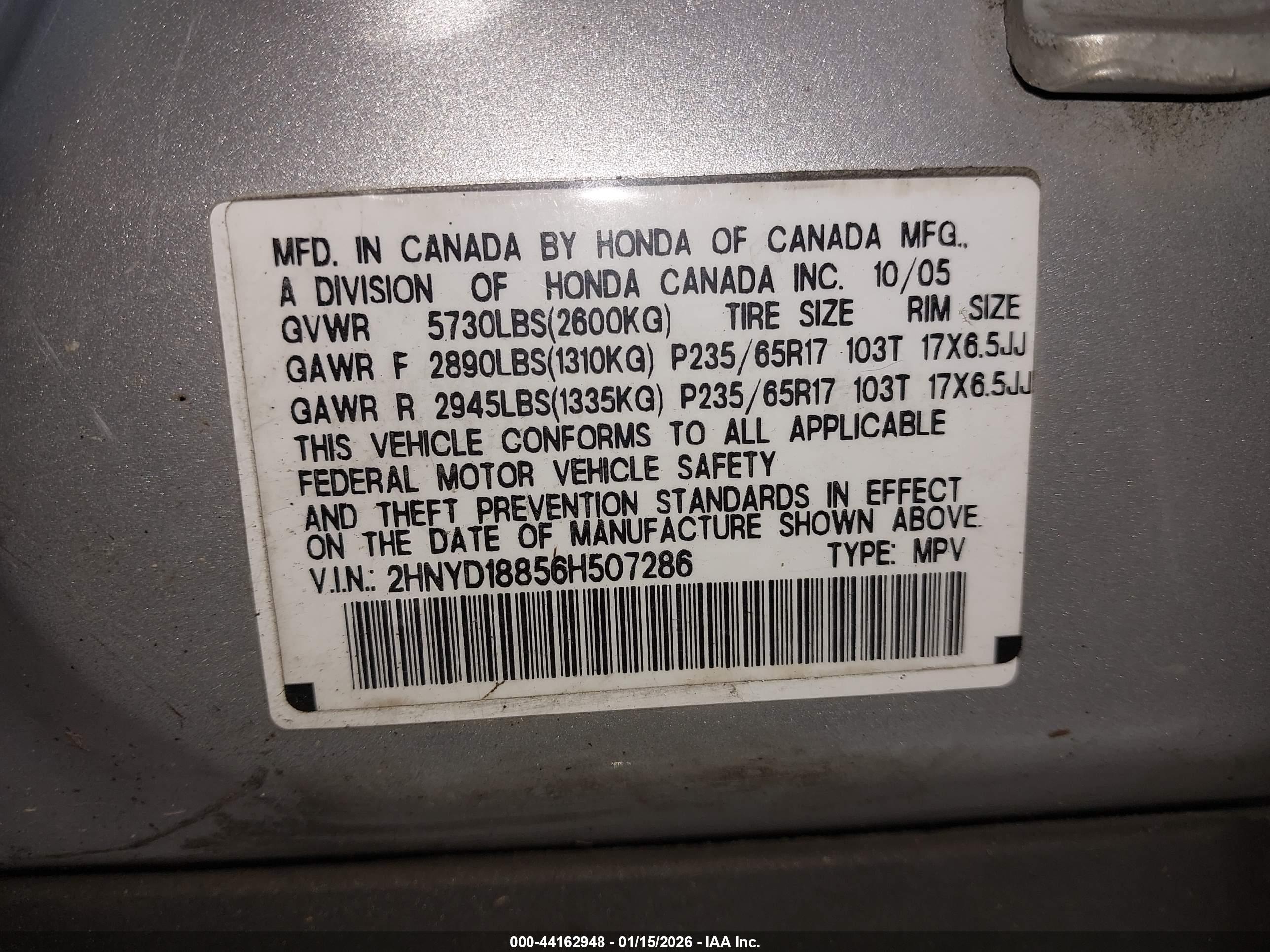 ACURA MDX image 9