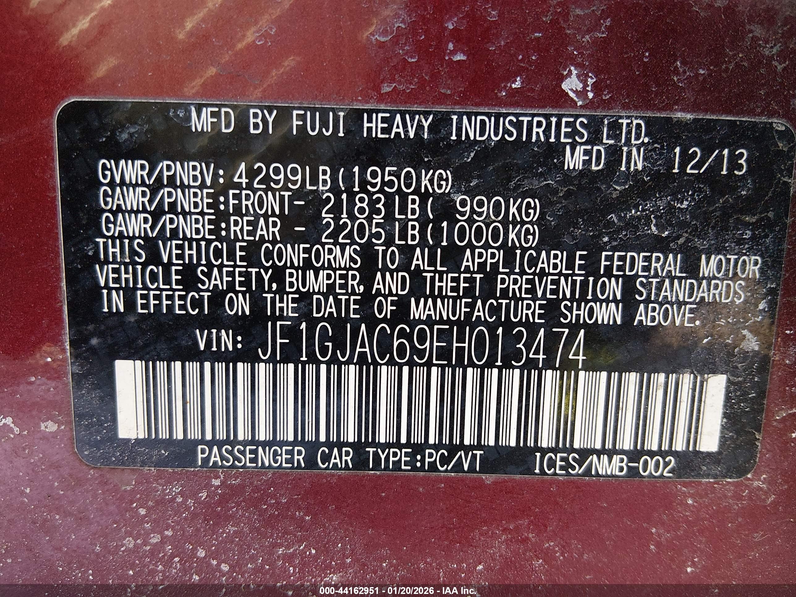 SUBARU IMPREZA image 9