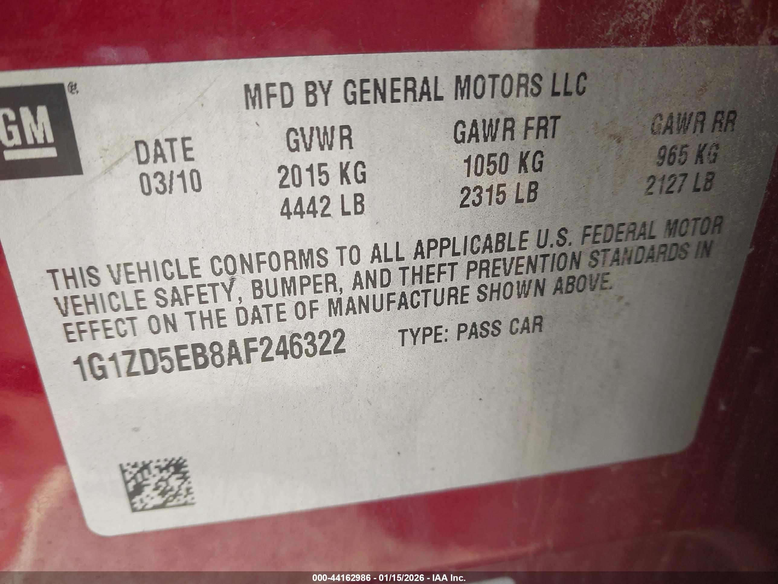 CHEVROLET MALIBU image 9
