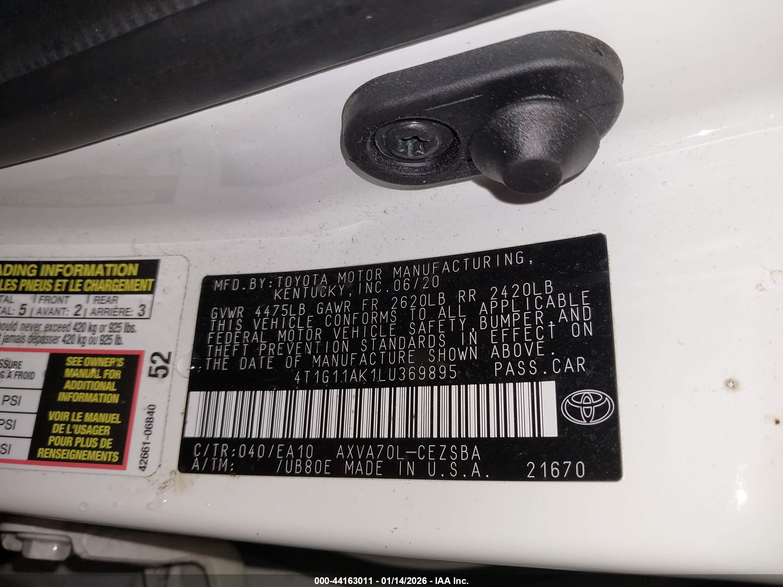 TOYOTA CAMRY image 9