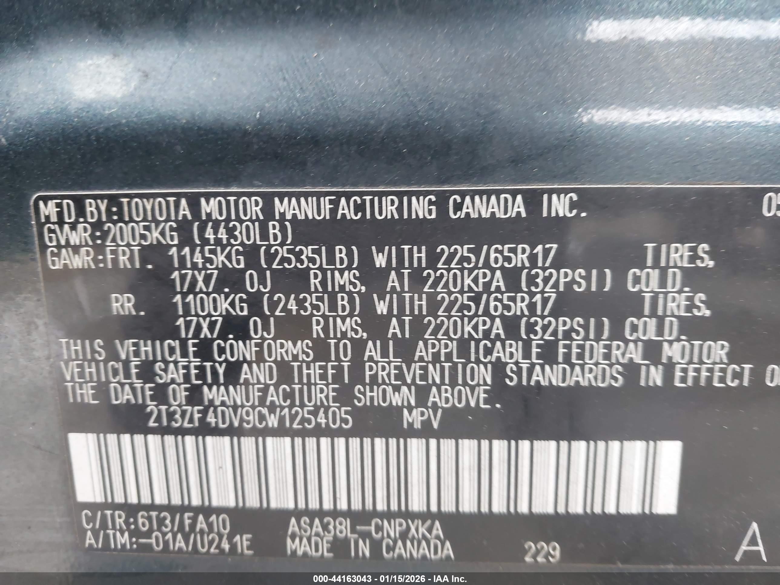 TOYOTA RAV4 image 9