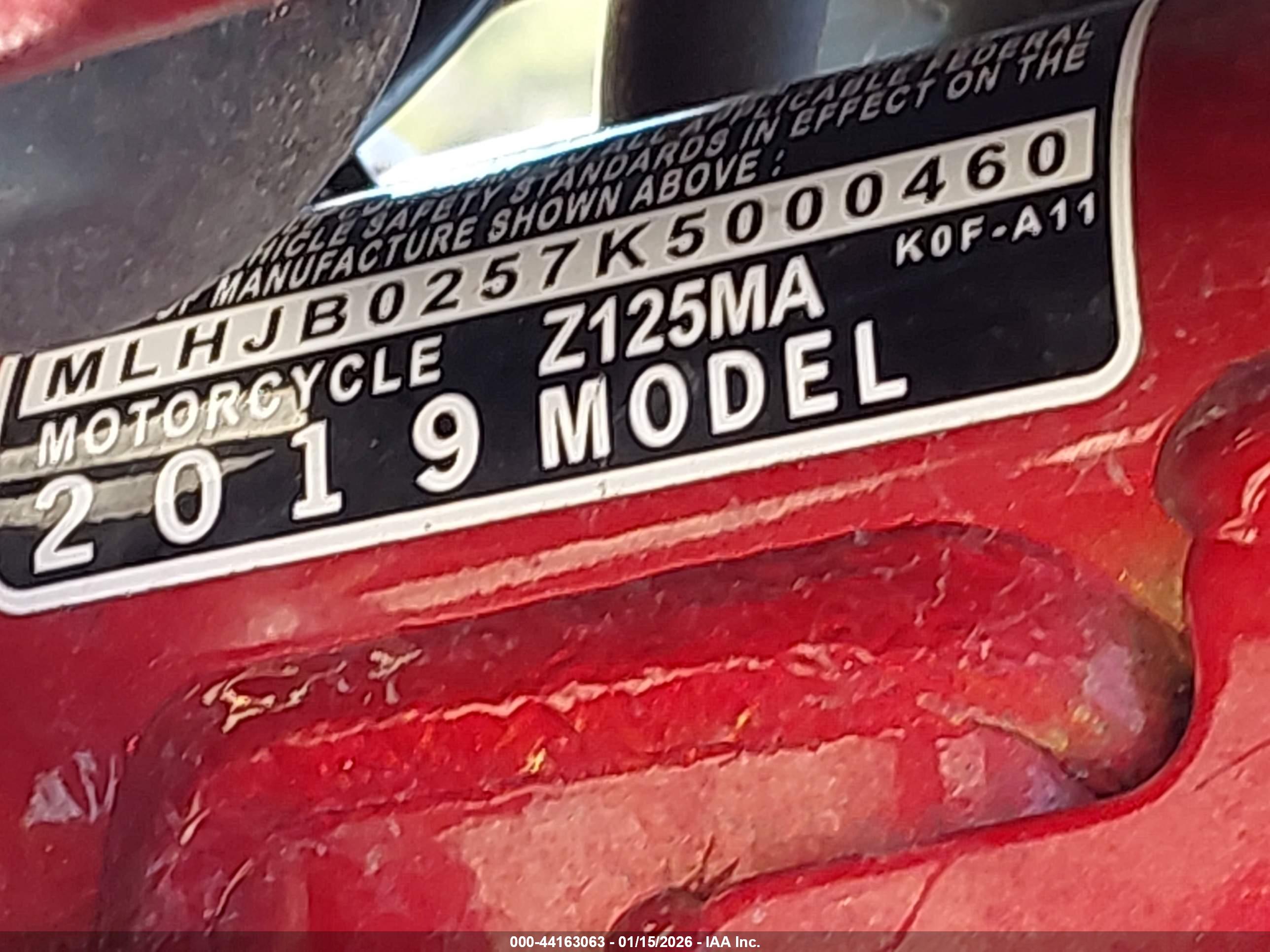 HONDA Z125 image 10