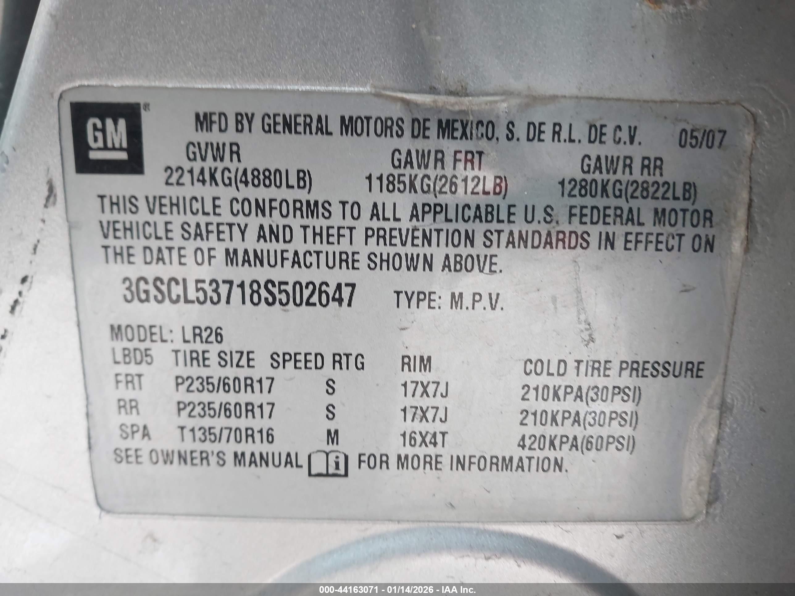 SATURN VUE image 9