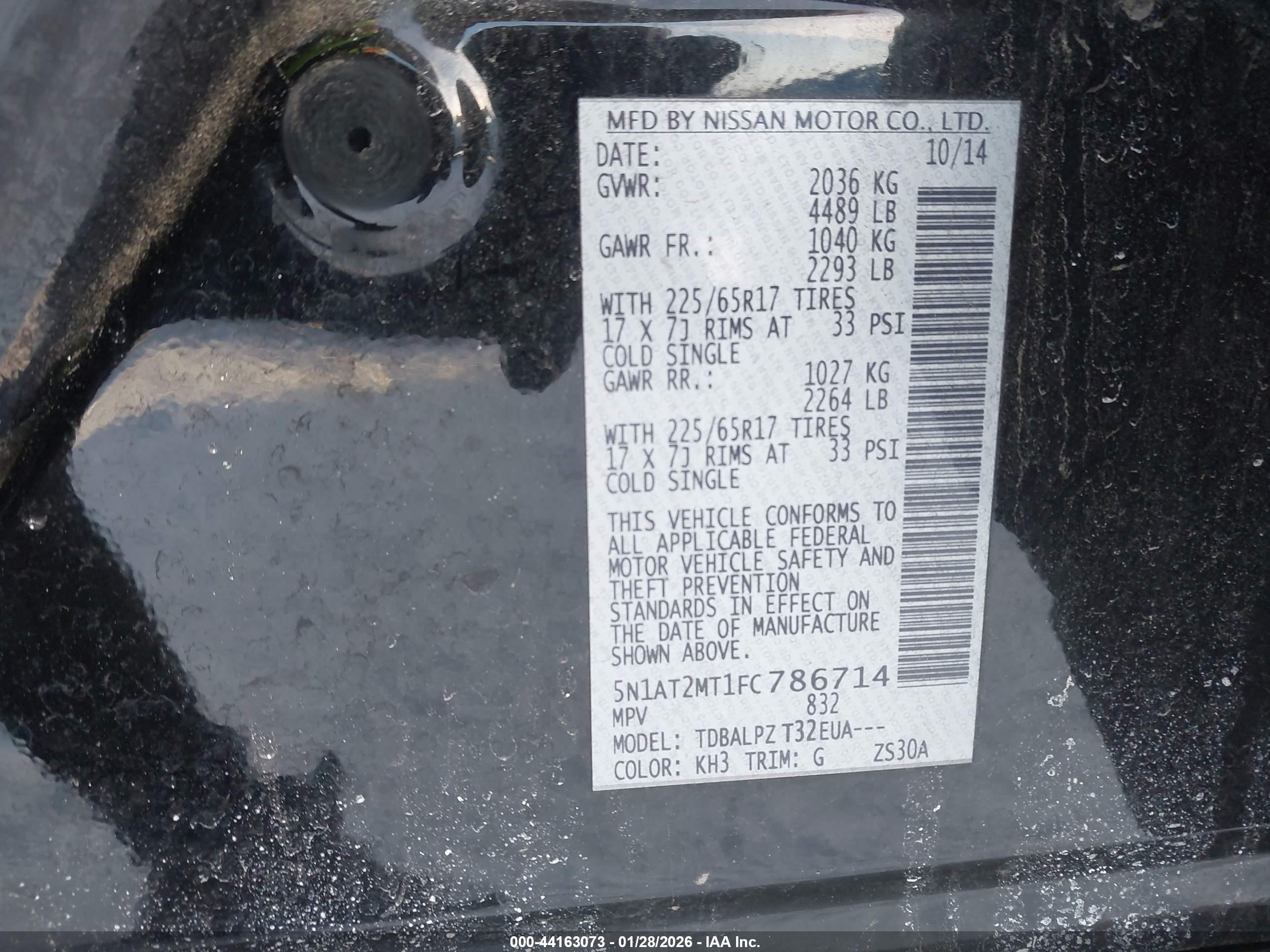NISSAN ROGUE image 9