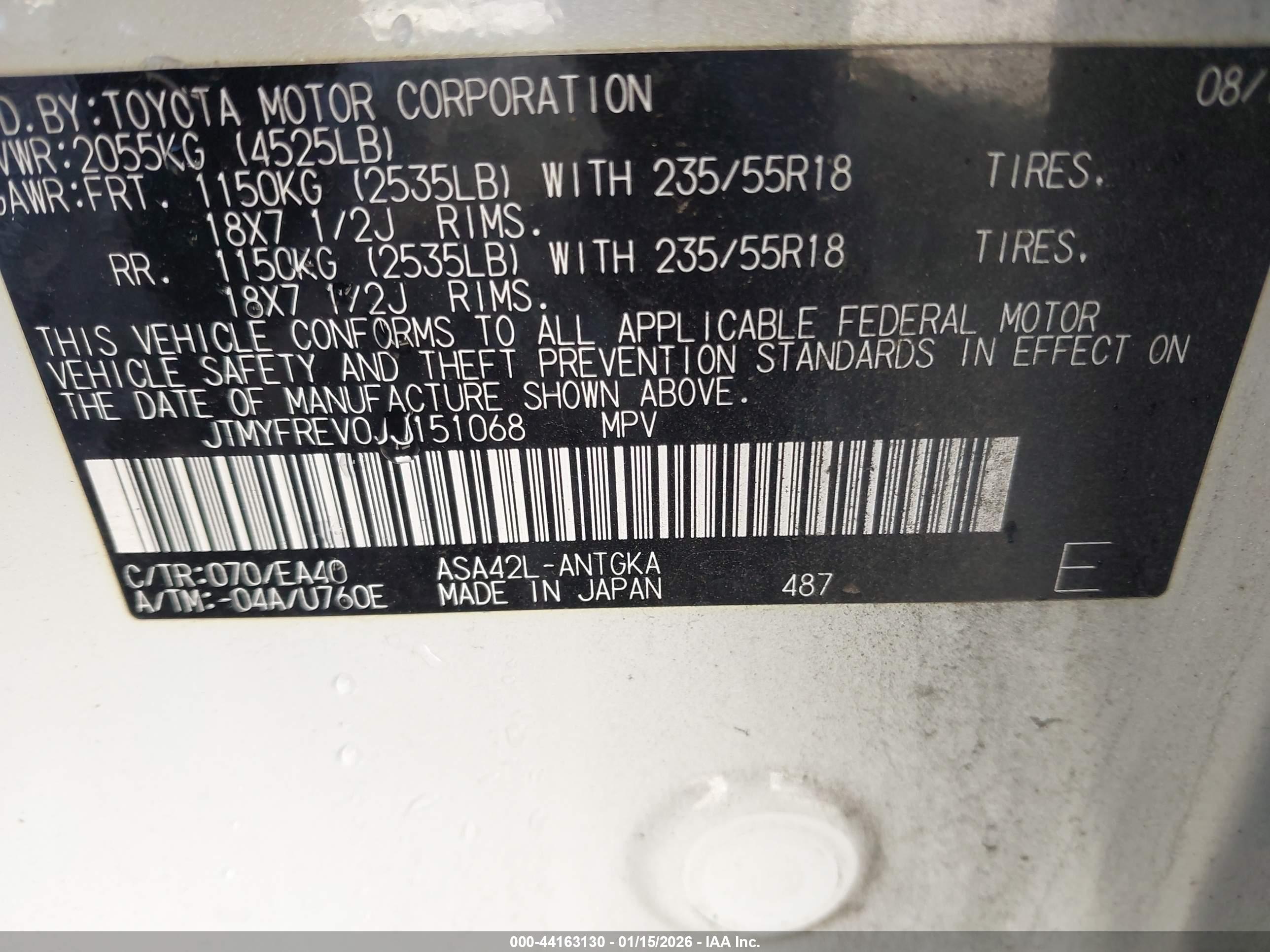 TOYOTA RAV4 image 9