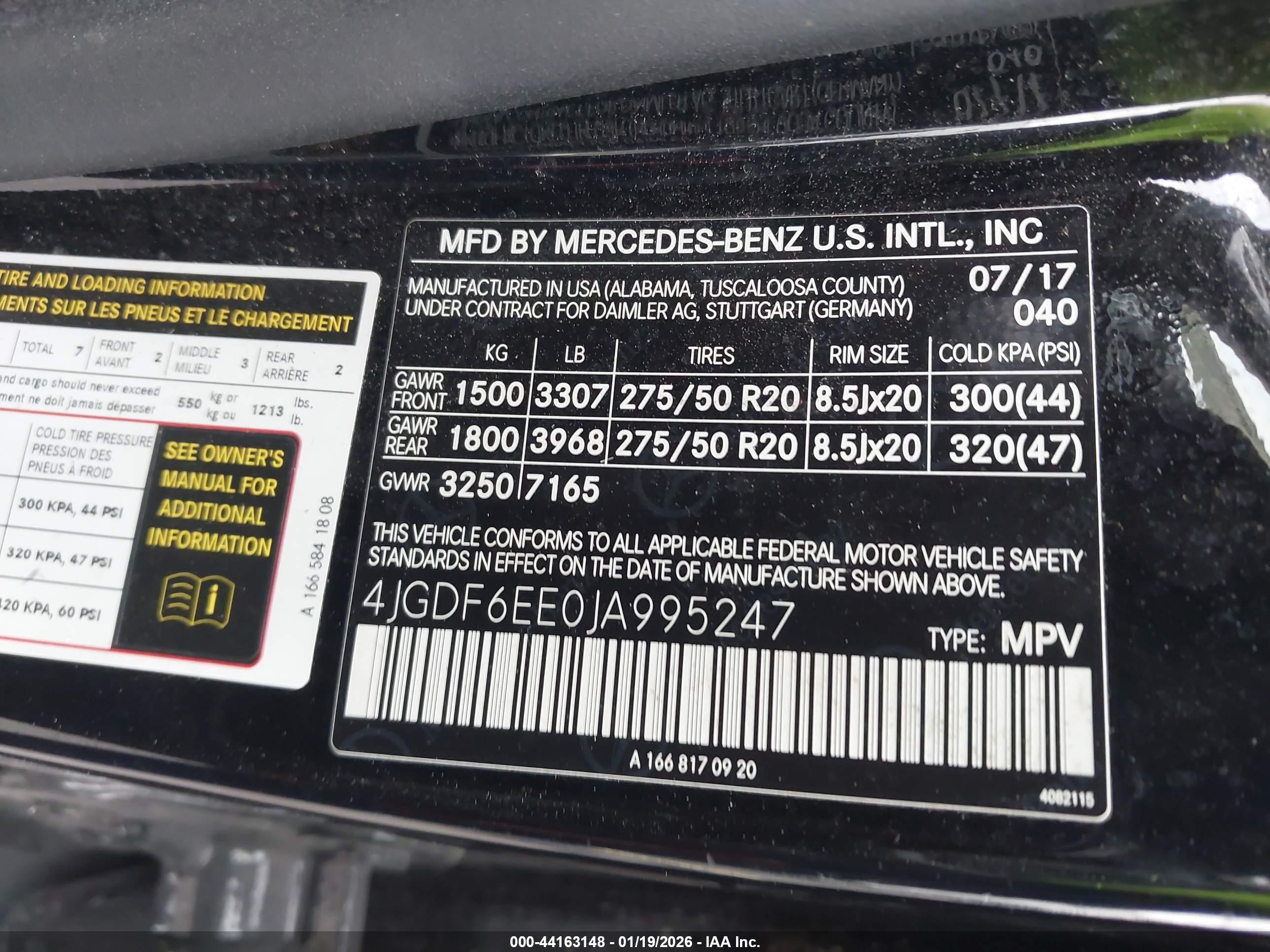 MERCEDES-BENZ GLS image 9