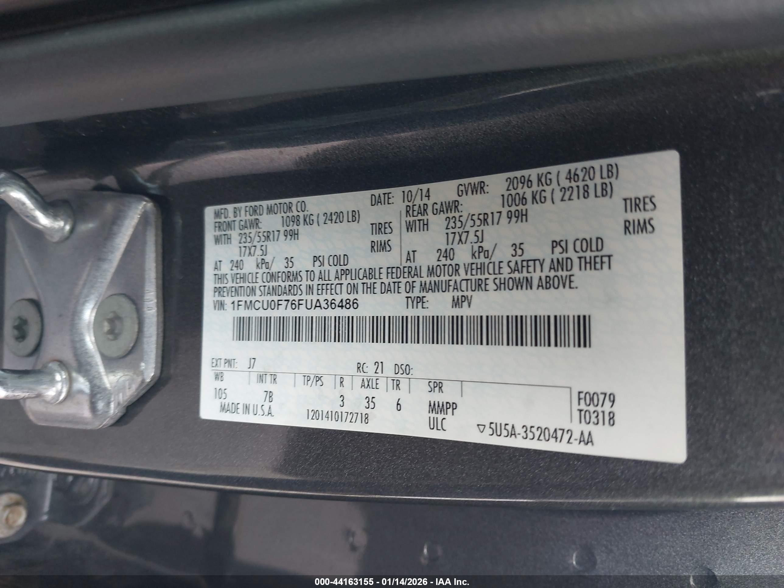 FORD ESCAPE image 9