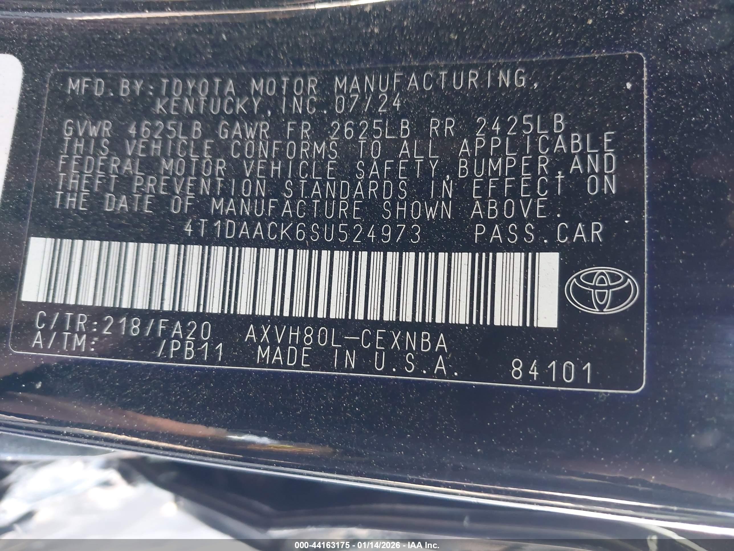 TOYOTA CAMRY image 9