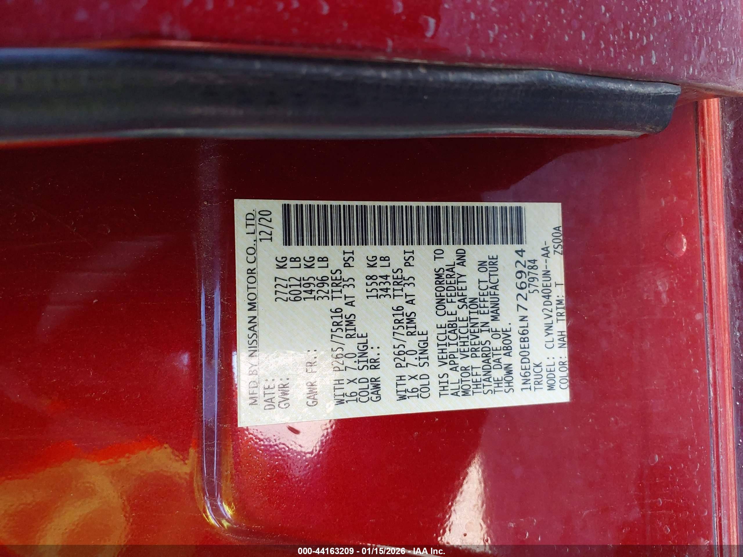 NISSAN FRONTIER image 9