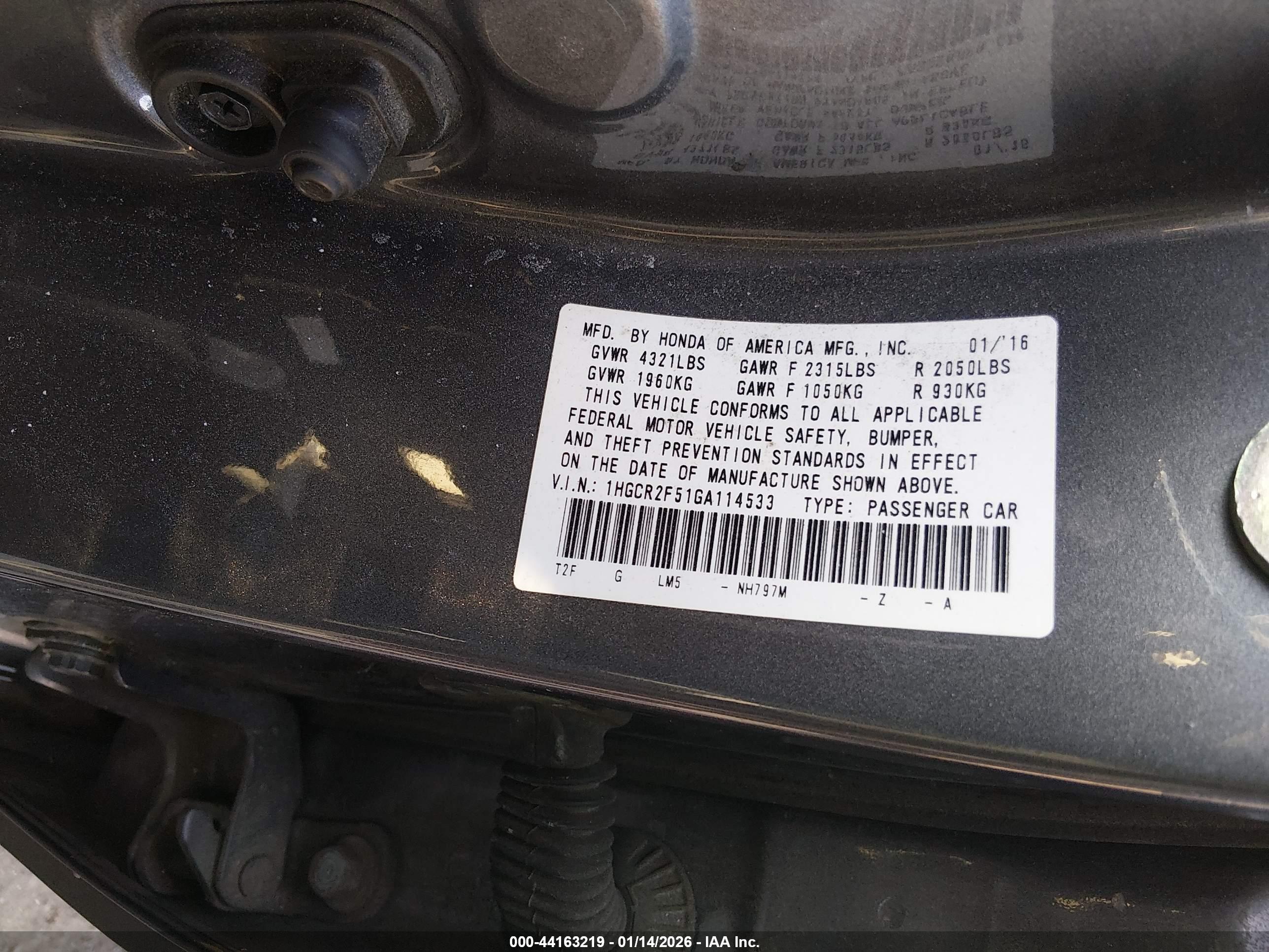 HONDA ACCORD image 9