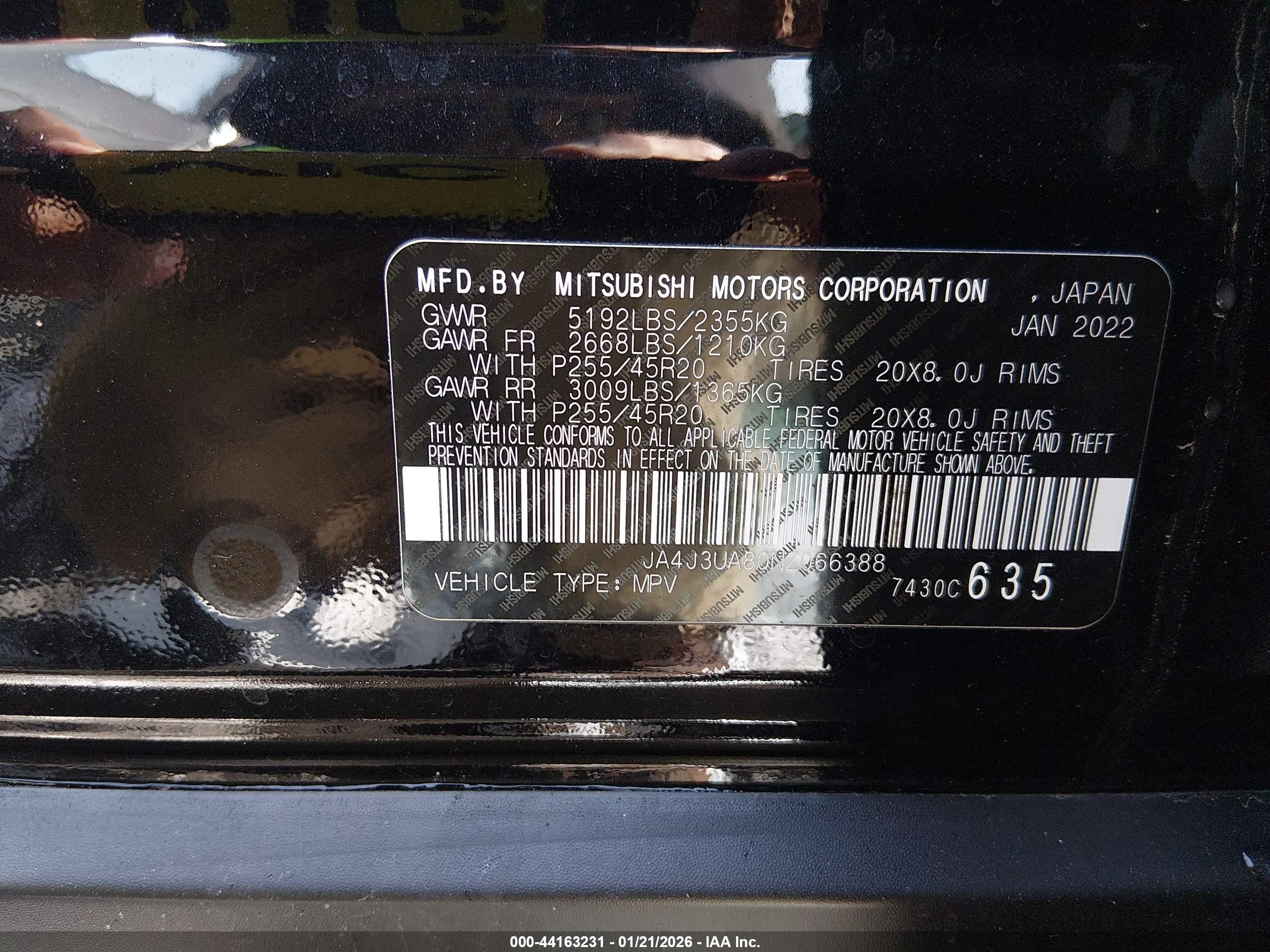MITSUBISHI OUTLANDER image 9