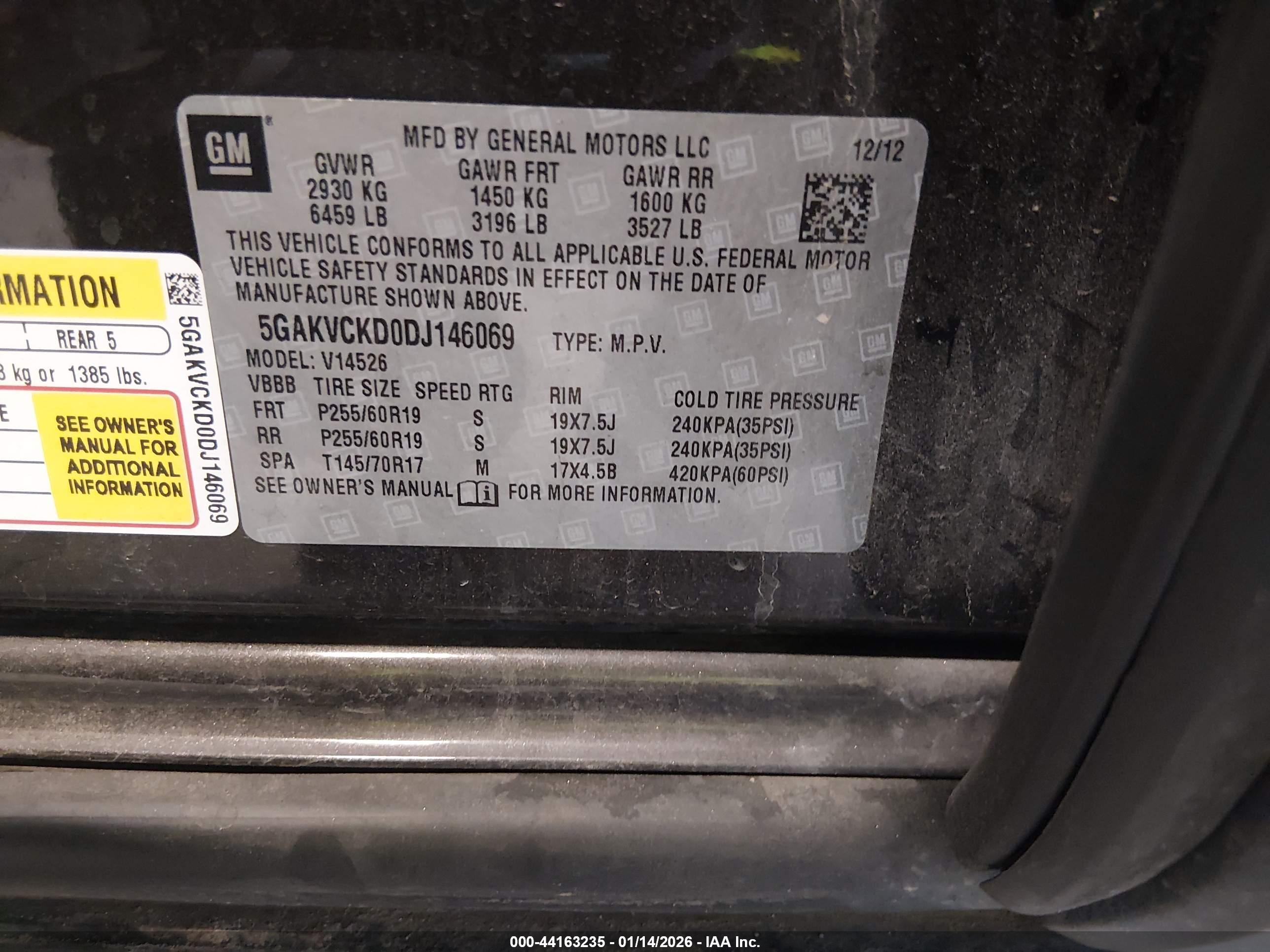 BUICK ENCLAVE image 9