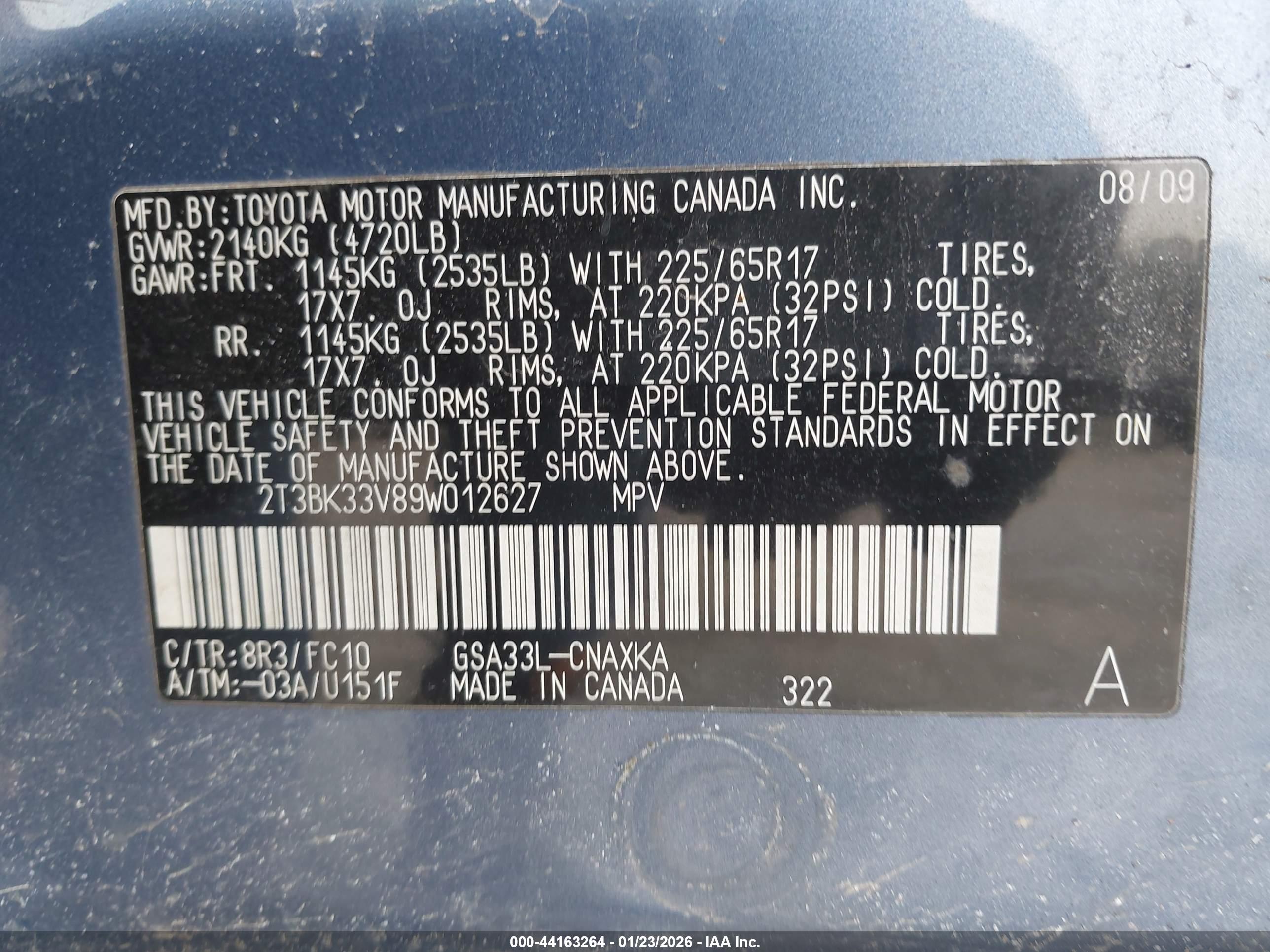TOYOTA RAV4 image 9