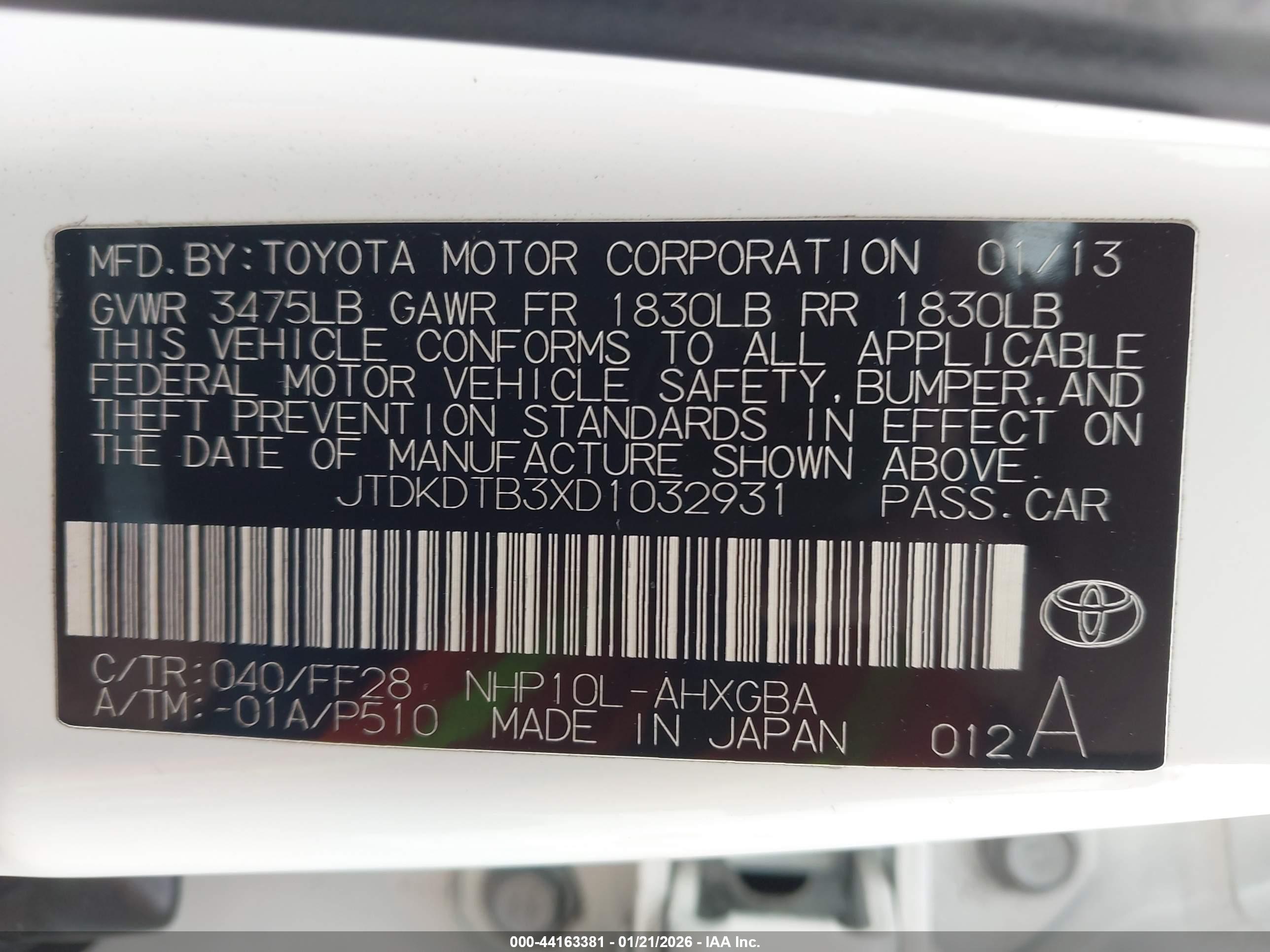 TOYOTA PRIUS image 9