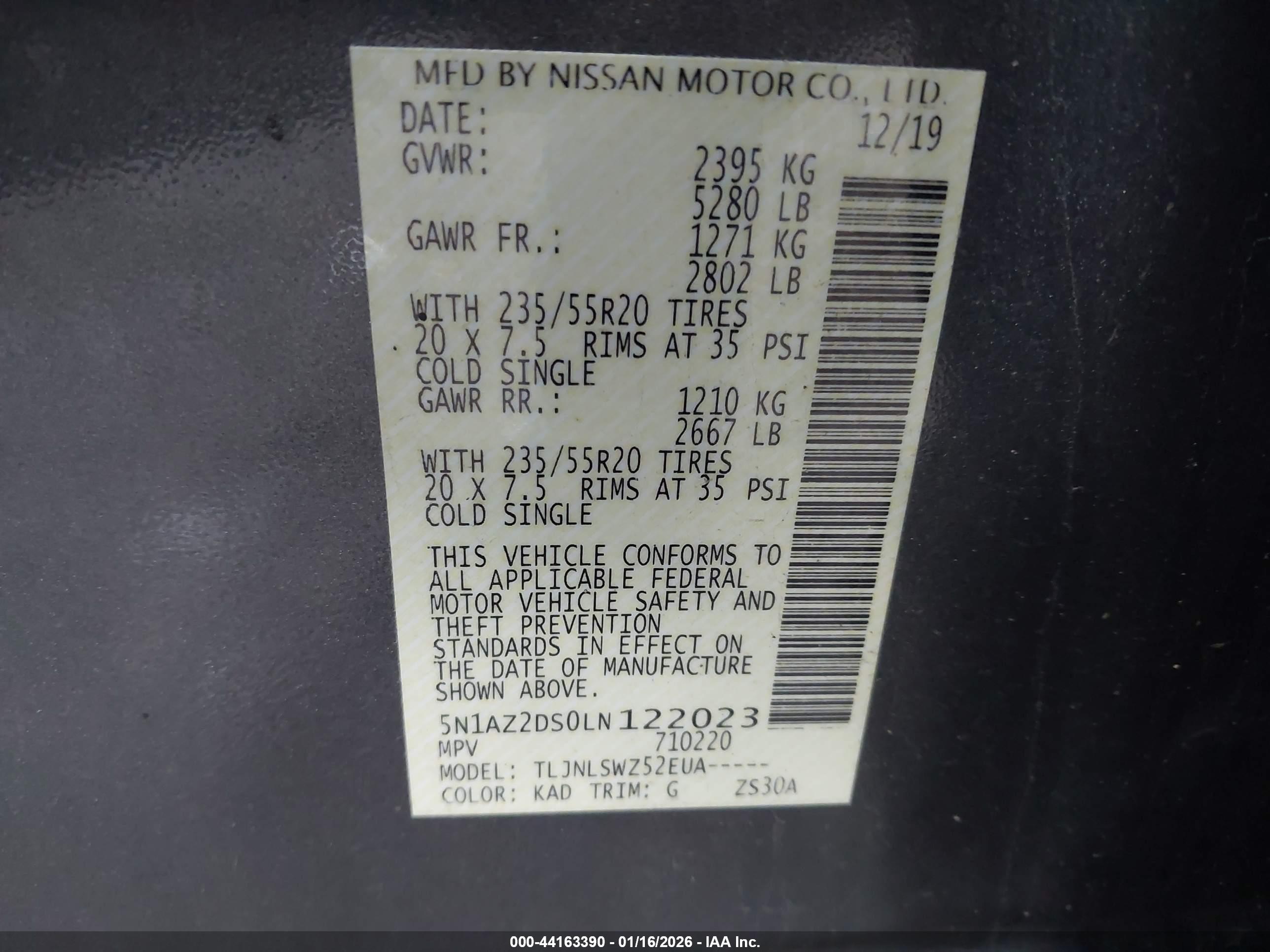 NISSAN MURANO image 9