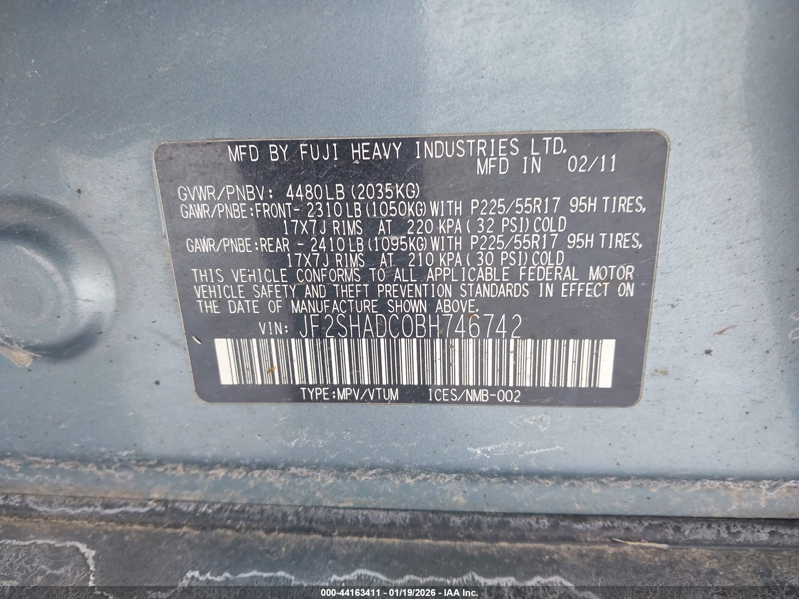 SUBARU FORESTER image 9