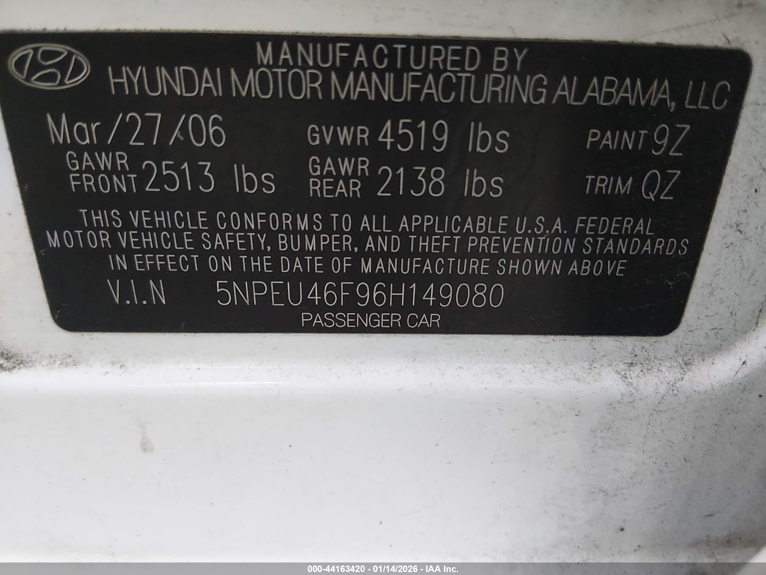 HYUNDAI SONATA image 9