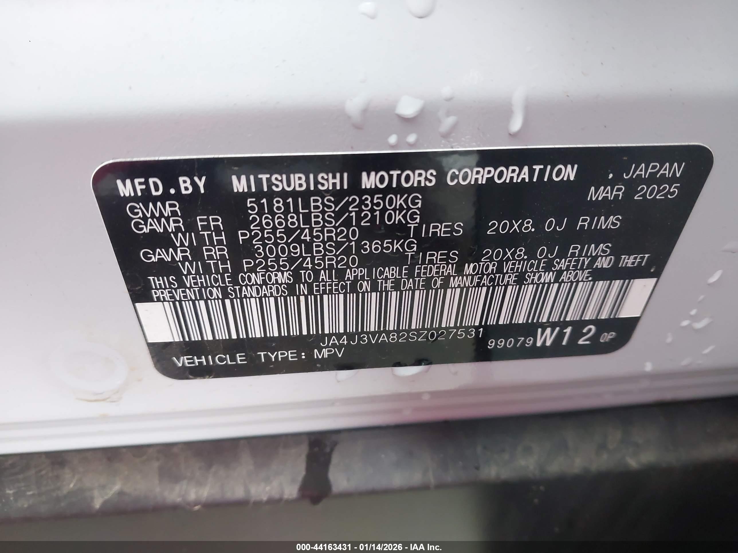 MITSUBISHI OUTLANDER image 9